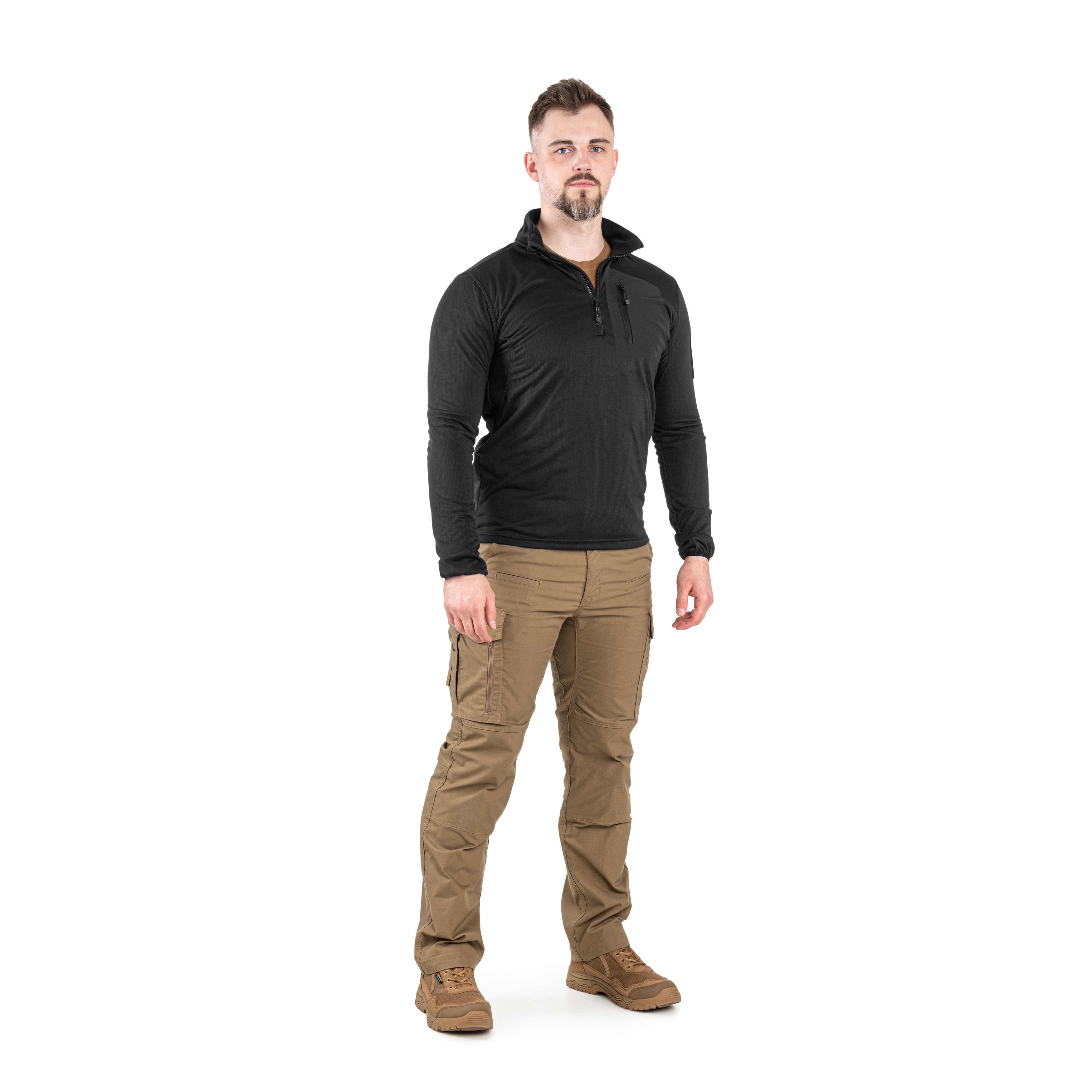 Highlander - Forces Tactical Hirta Fleece - Fleecejacke - Black