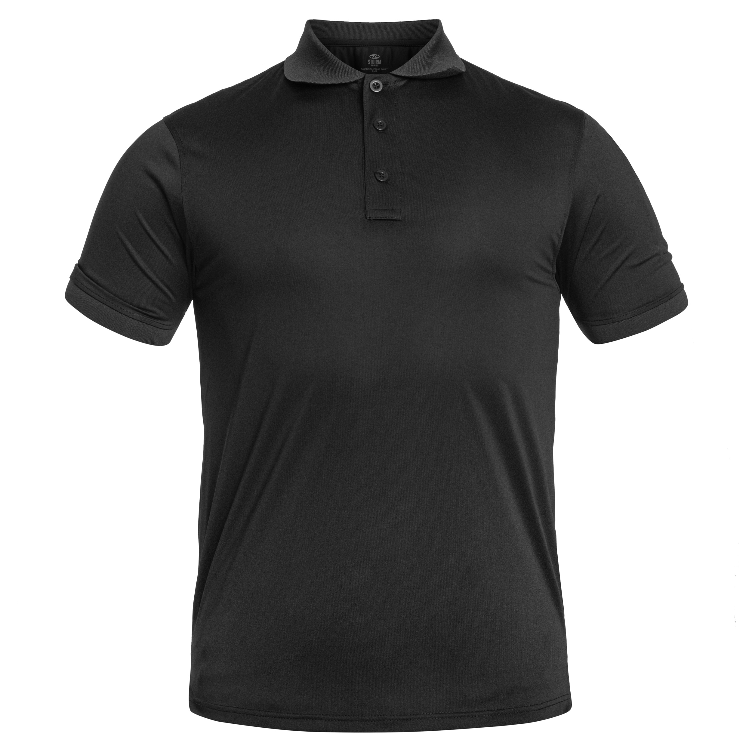 Highlander - Thermoaktives Poloshirt Stoirm Performance Tactical P-01 - Black