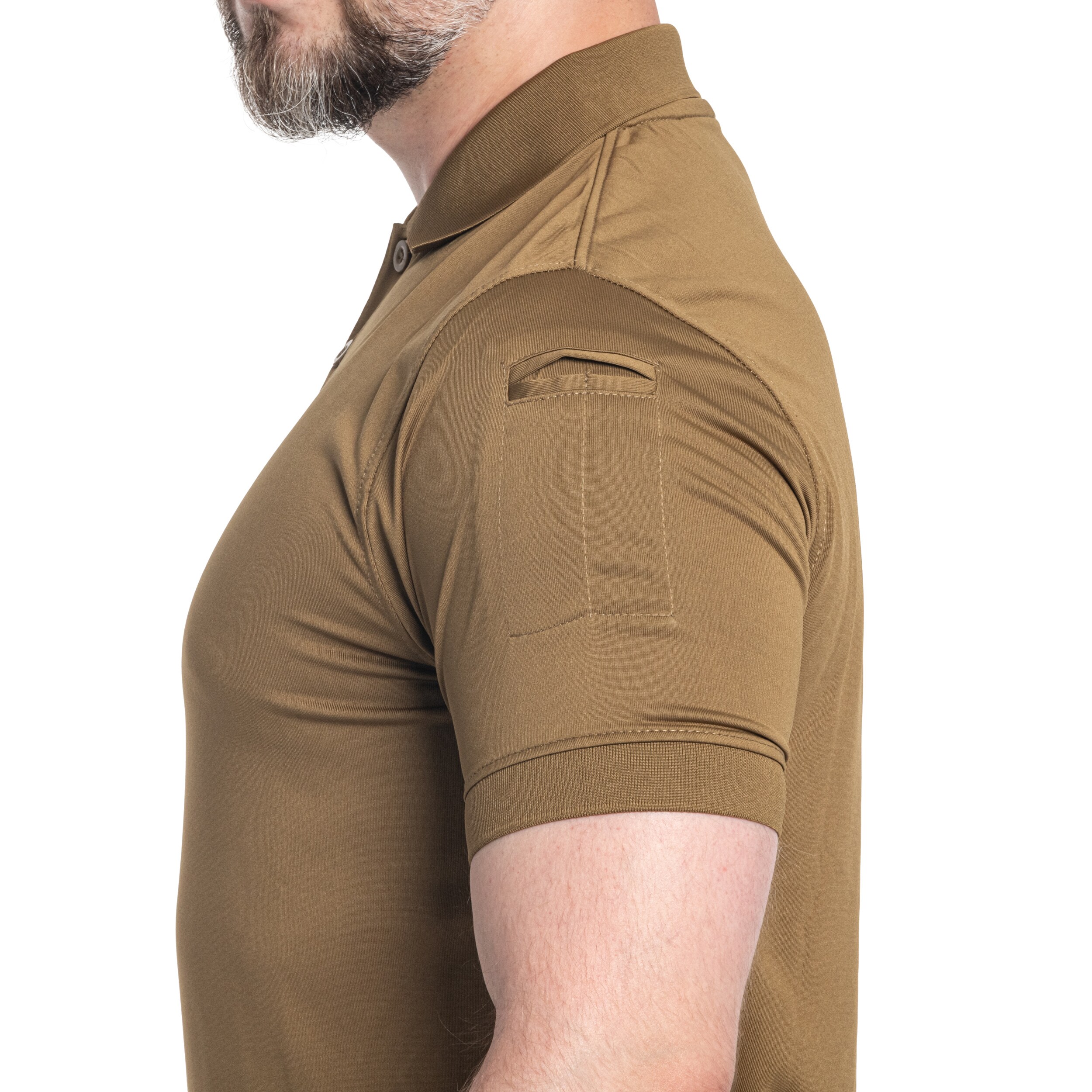 Highlander - Thermoaktives Poloshirt Stoirm Performance Tactical P-01 - Coyote Tan