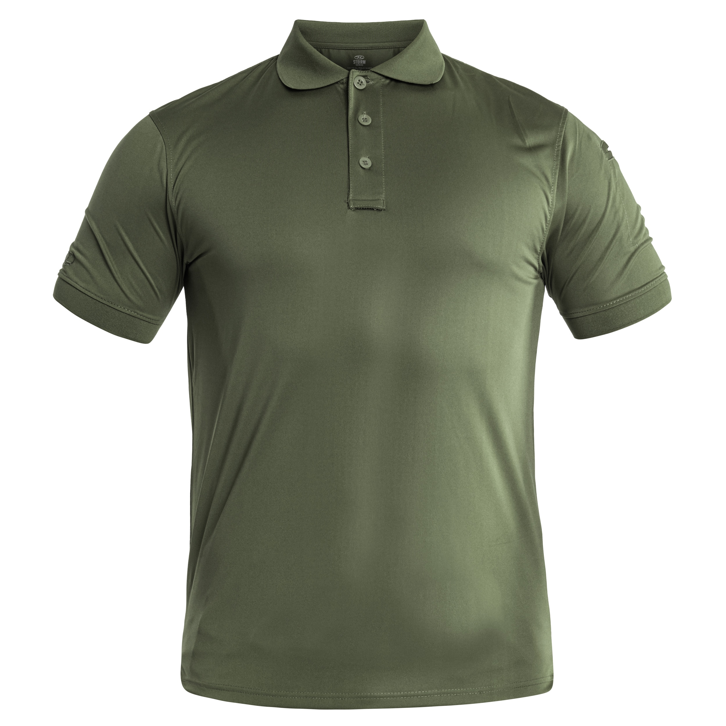 Highlander - Thermoaktives Poloshirt Stoirm Performance Tactical P-01 - Oliv