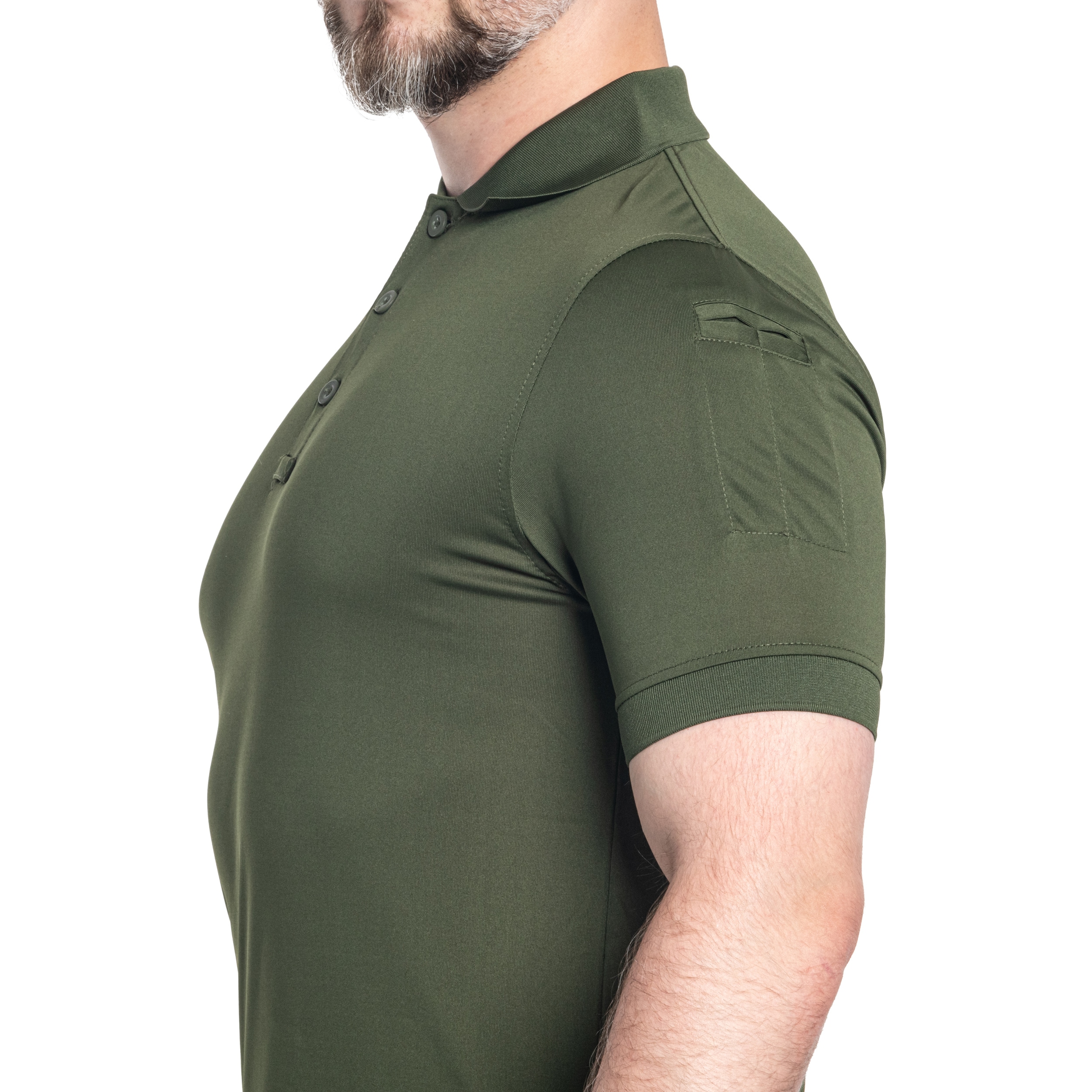 Highlander - Thermoaktives Poloshirt Stoirm Performance Tactical P-01 - Oliv