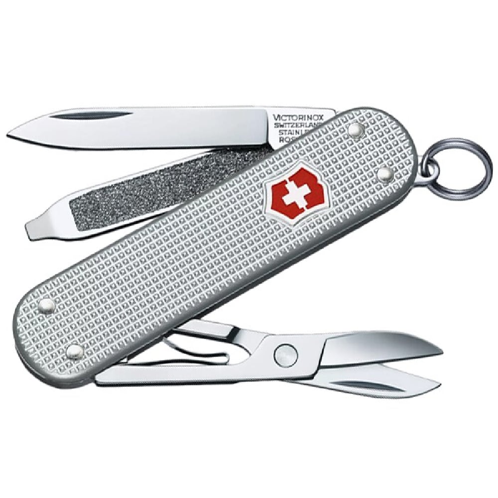 Victorinox - Classic Alox Taschenmesser - Silver