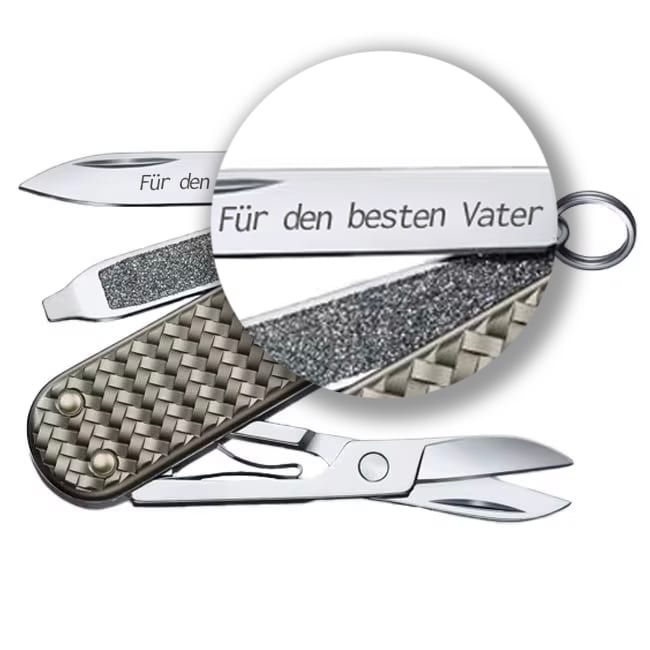 Victorinox - Taschenmesser Classic Precious Alox - Infinite Gray