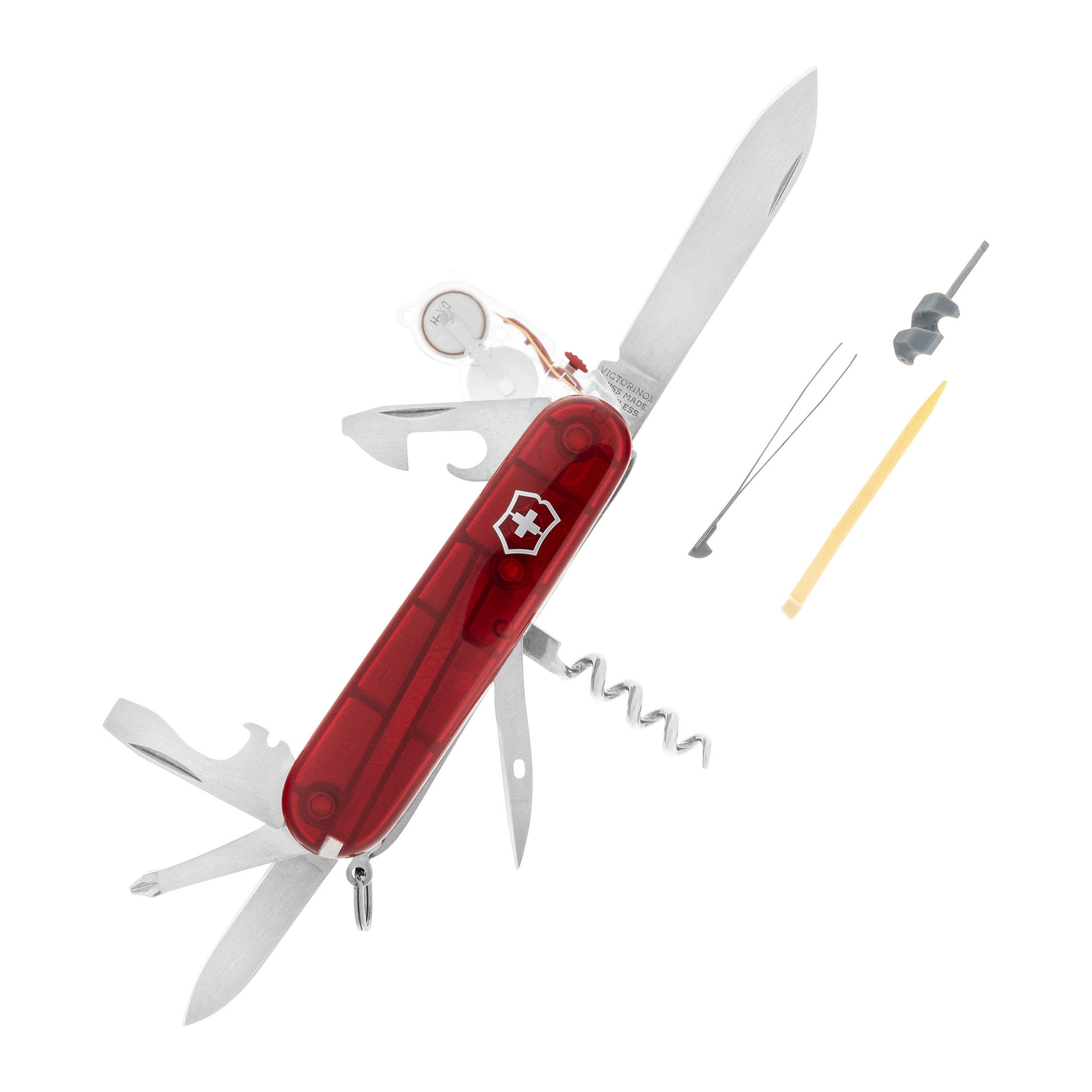 Victorinox - Taschenmesser Spartan Lite - Transparent Red
