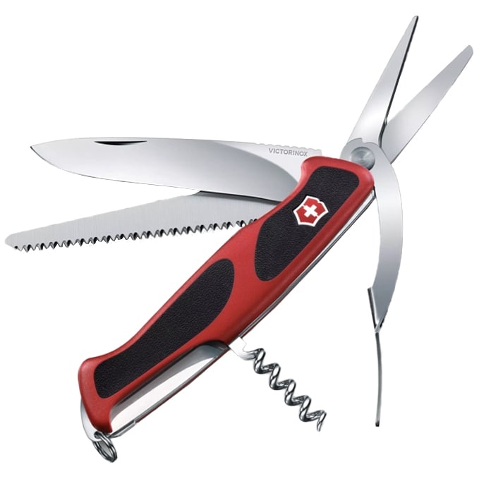 Victorinox - Taschenmesser Ranger Grip 71 Gardener - Red/Black