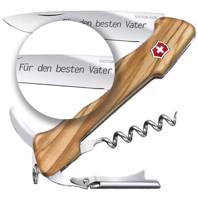 Victorinox - Wine Master Taschenmesser - Olive wood