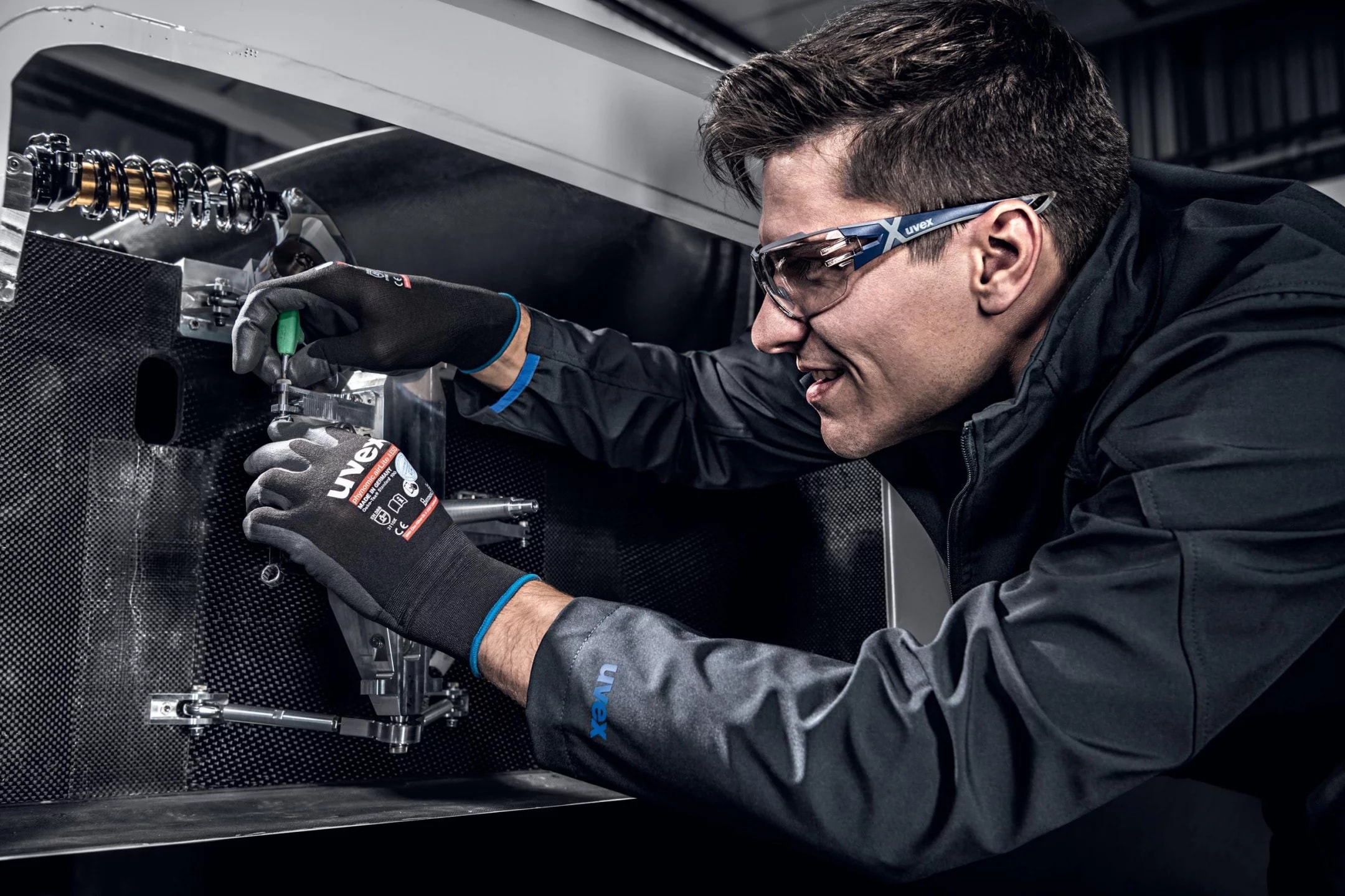 Uvex - Pheos CX2 Schutzbrille Supravision Excellence - Clear