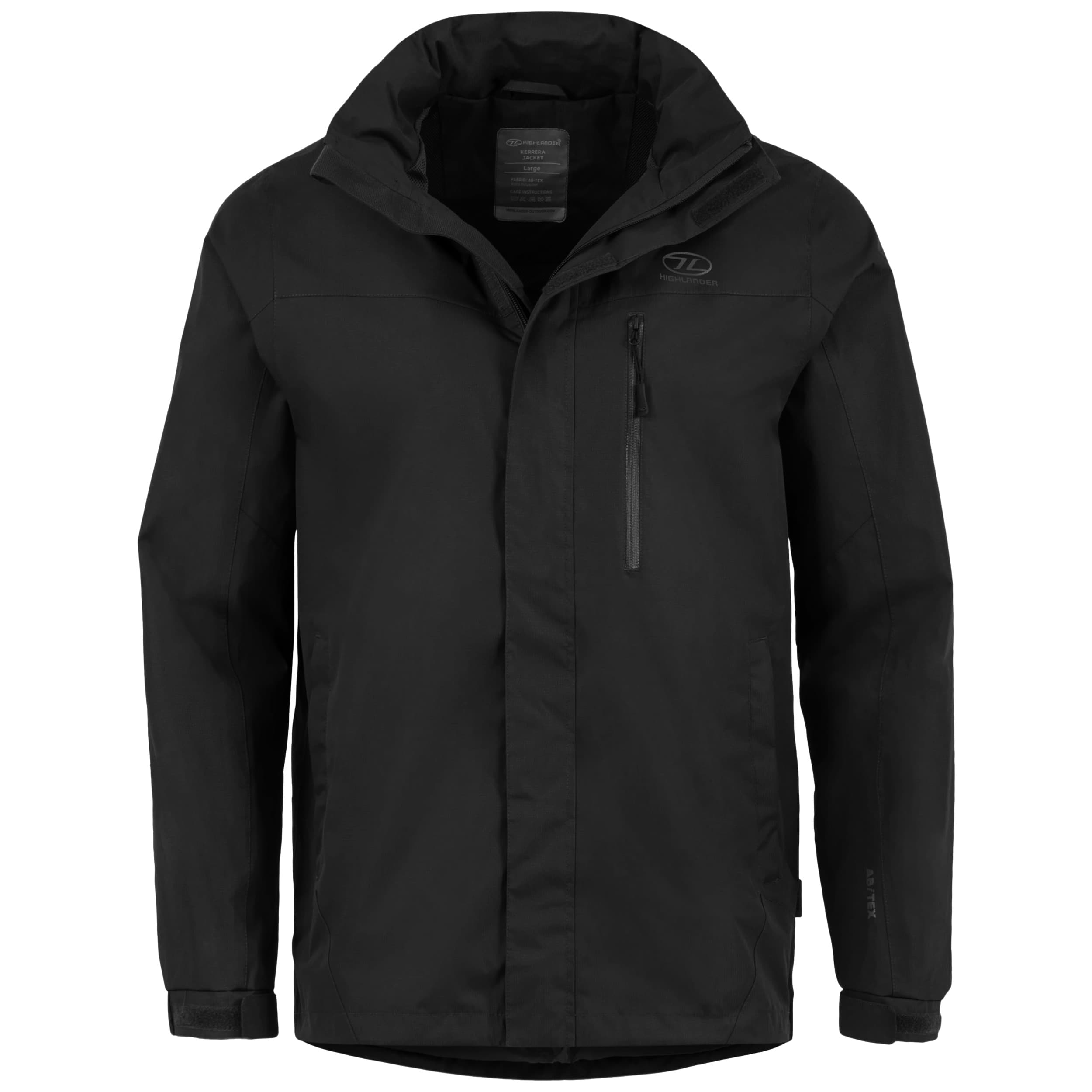 Highlander - Kerrera Outdoor Jacke - Schwar