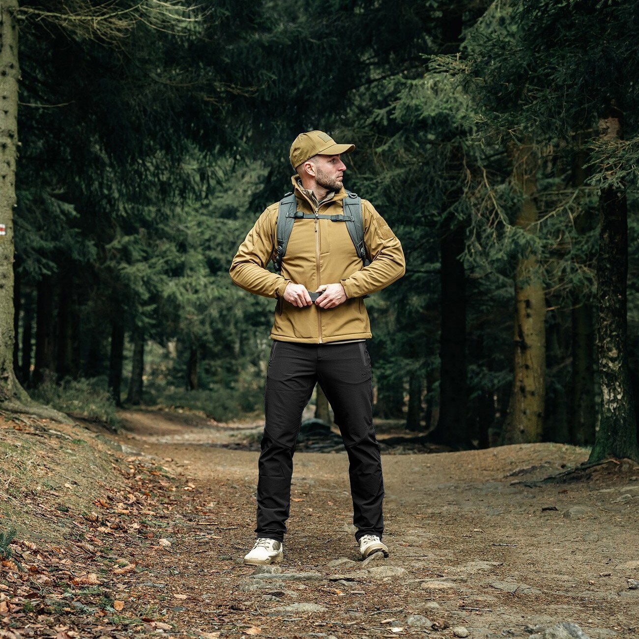 Highlander Outdoor Munro Walking Trousers Hose - Black