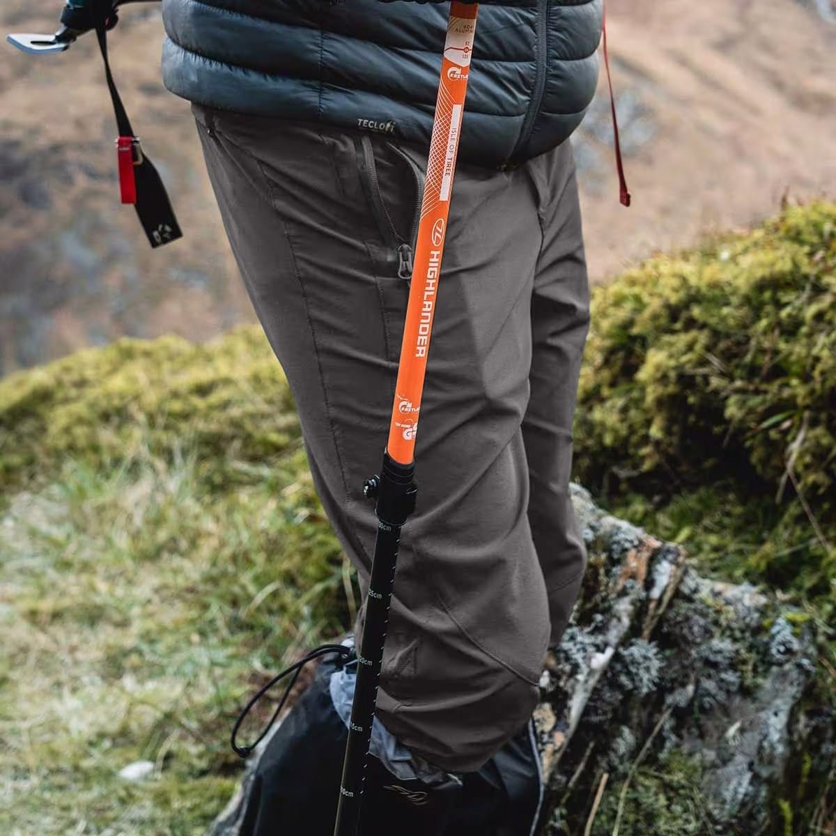 Highlander - Outdoor Munro Walking Trousers Hose - Dark Grey