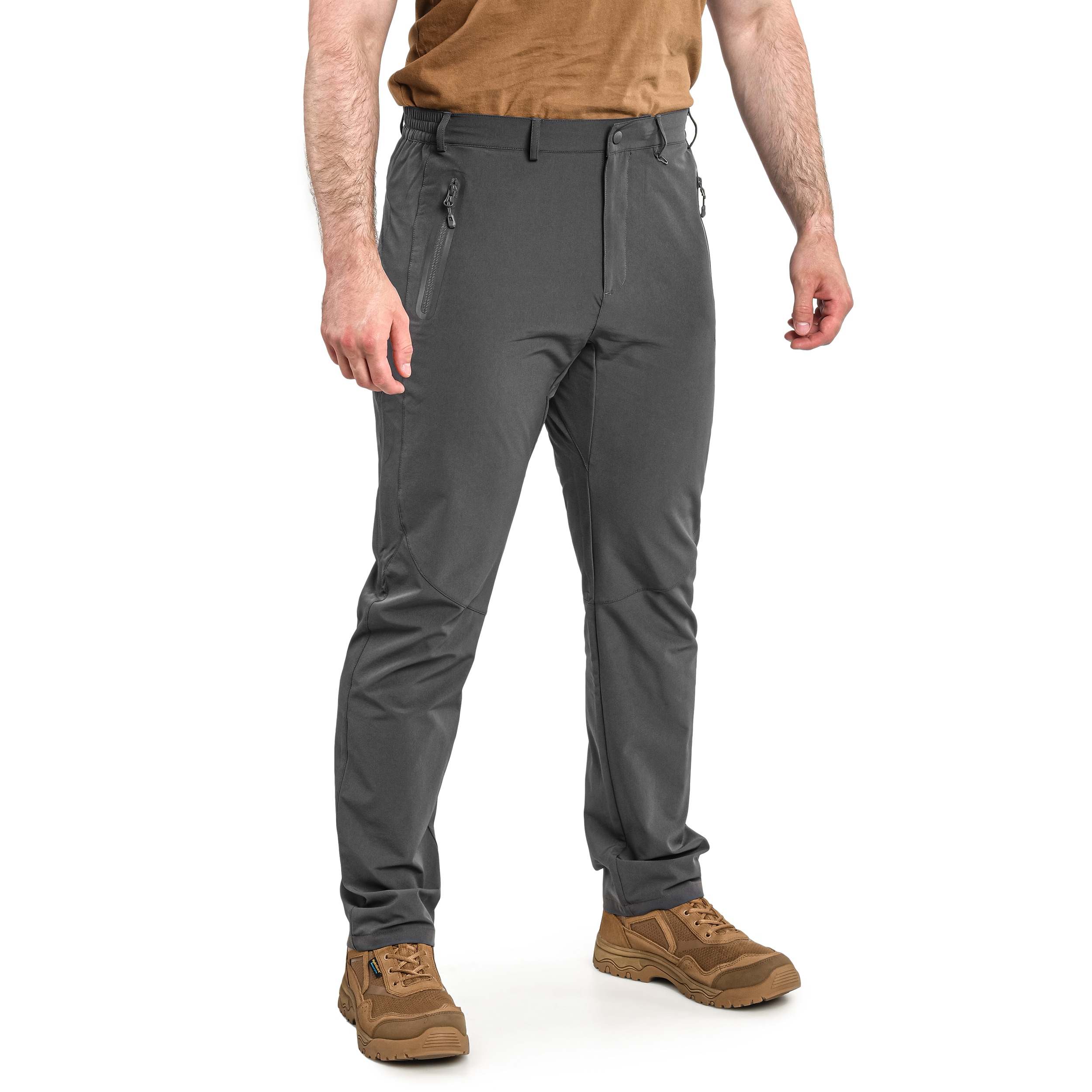 Highlander Outdoor Munro Walking Trousers Hose - Dark Grey