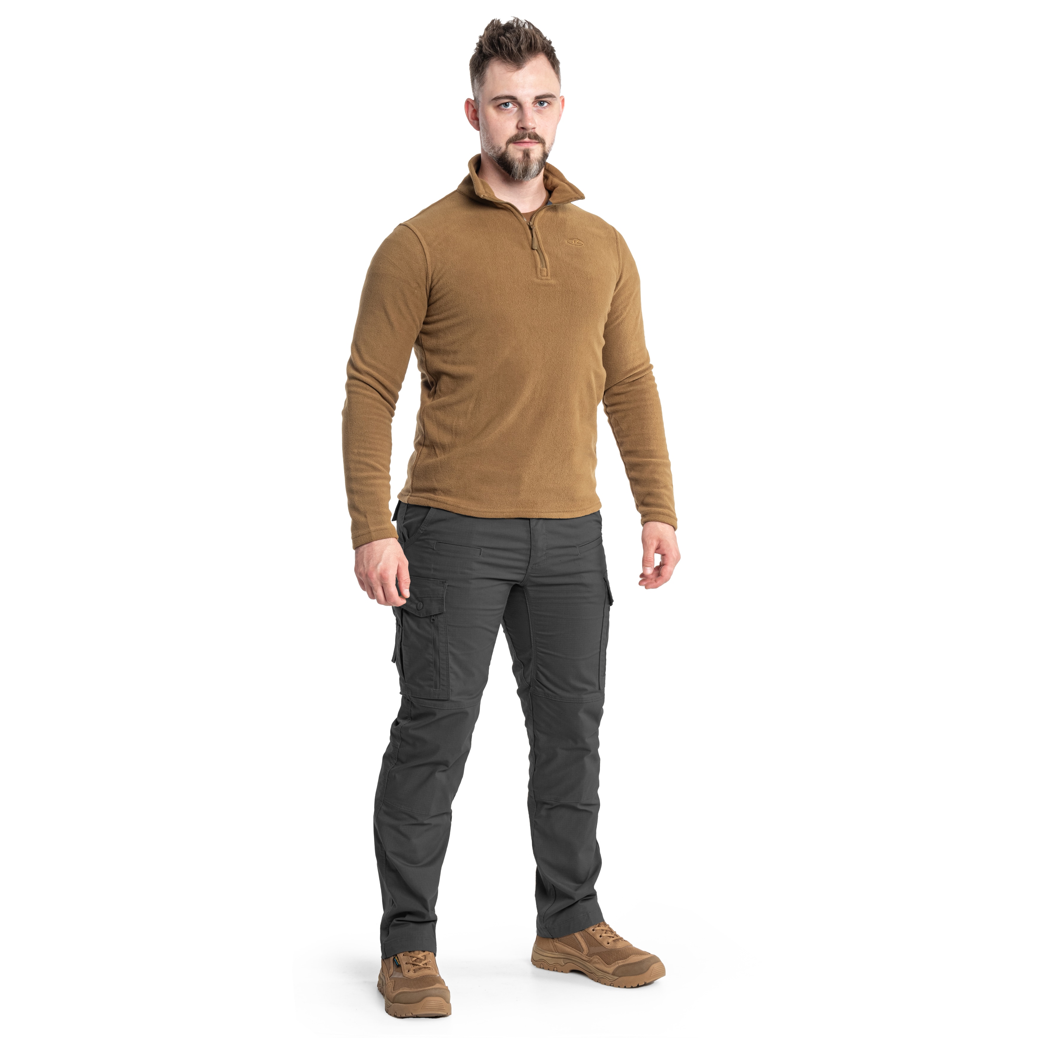 Highlander - Outdoor Ember Fleece Top - Fleecejacke - Tan