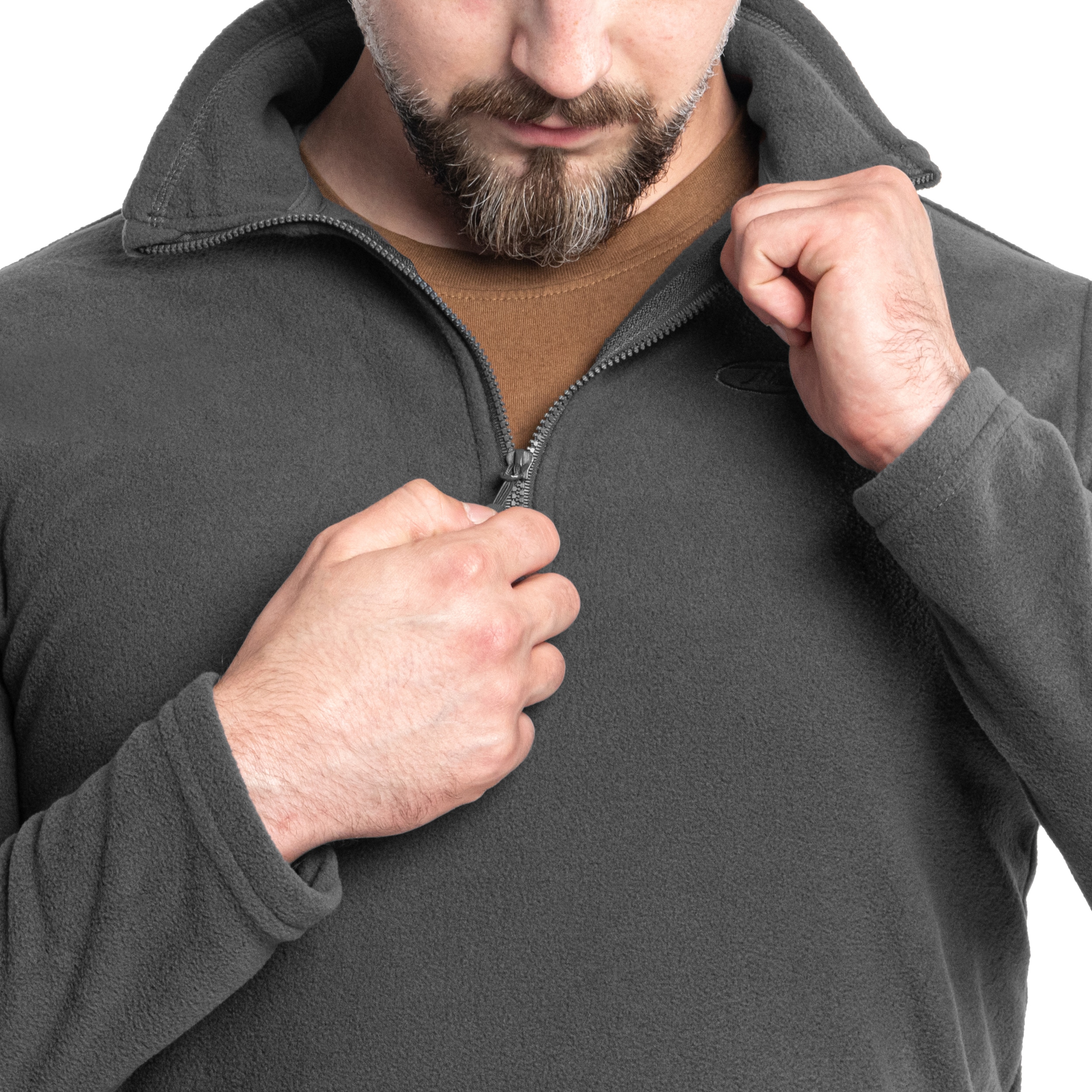 Highlander - Outdoor Ember Fleece Top - Fleecejacke - Dark Grey