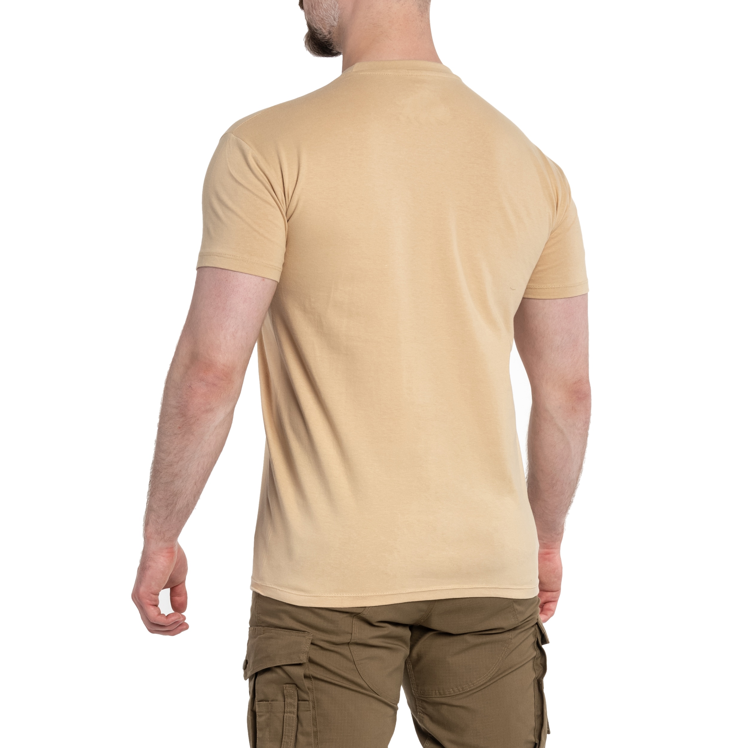 War Hog - T-Shirt mit Aufschrift Bez Grota to nie robota - Coyote