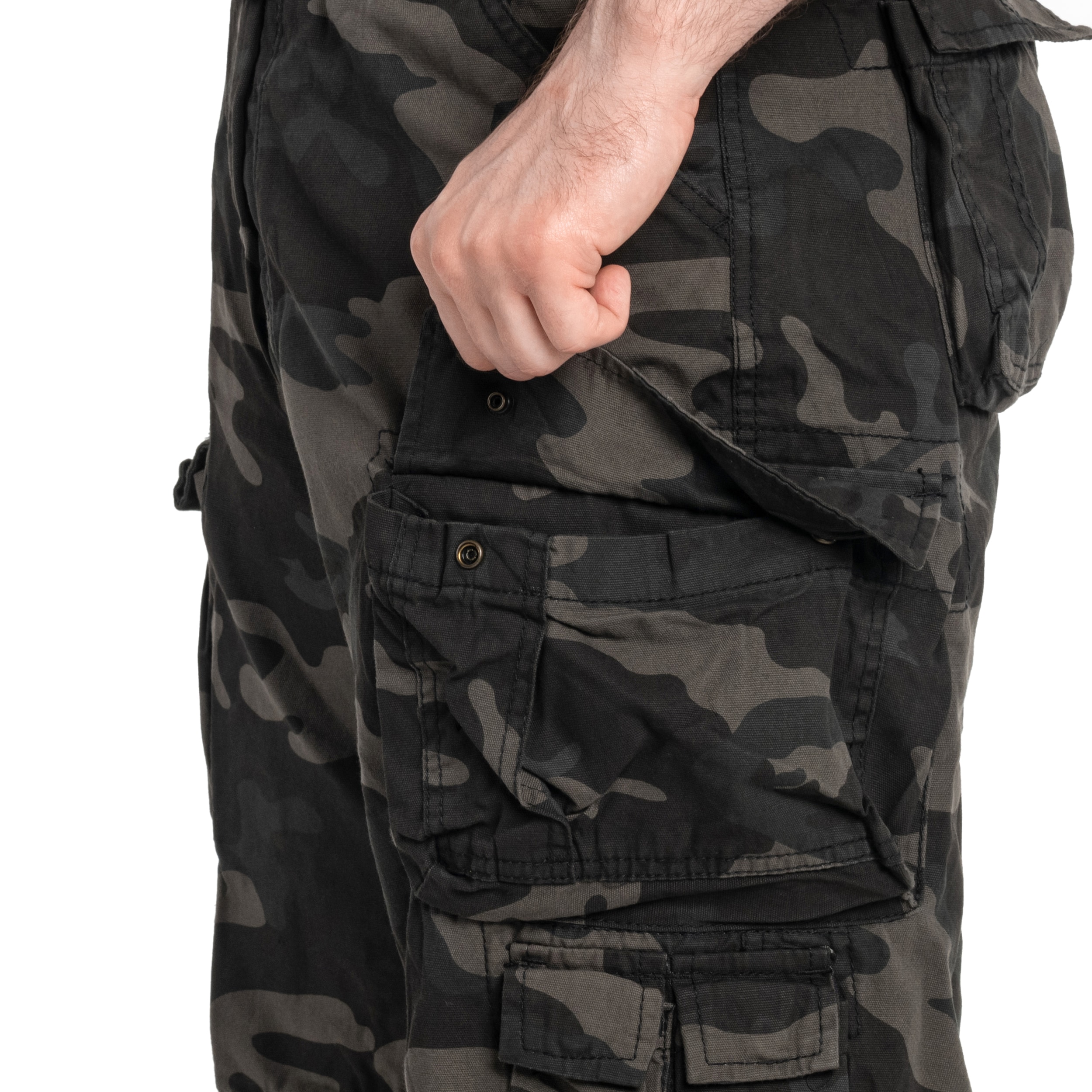 Brandit - Savage Shorts - Dark Camo