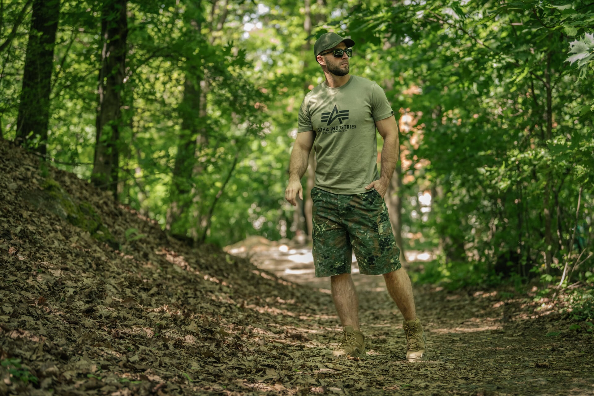 Brandit - BDU Rip-Stop Shorts - Flecktarn