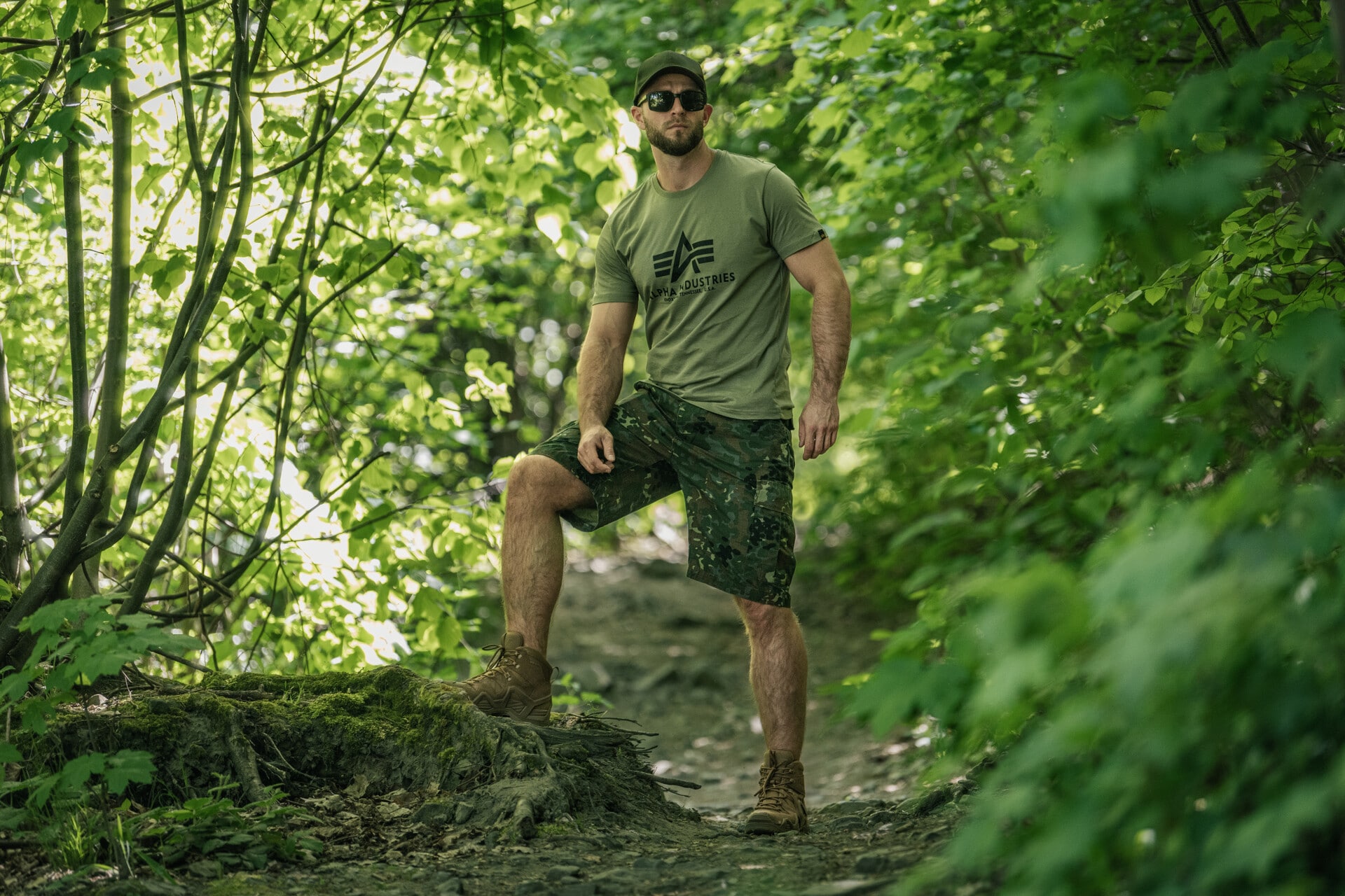Brandit - BDU Rip-Stop Shorts - Flecktarn