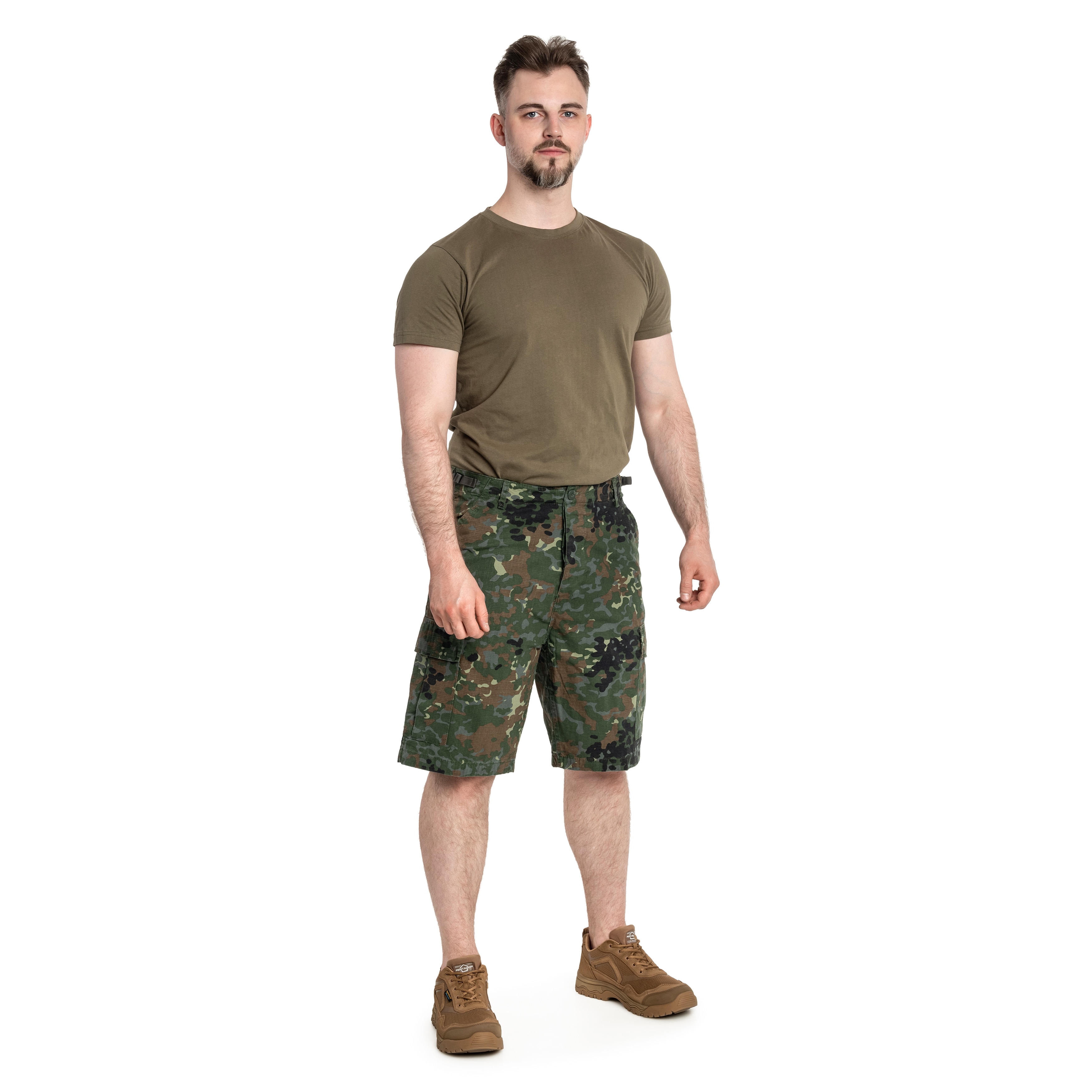 Brandit - BDU Rip-Stop Shorts - Flecktarn