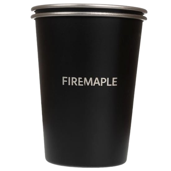 Fire Maple - Antarcti Stainless Steel - Becher 350 ml 2 Stk. - Black