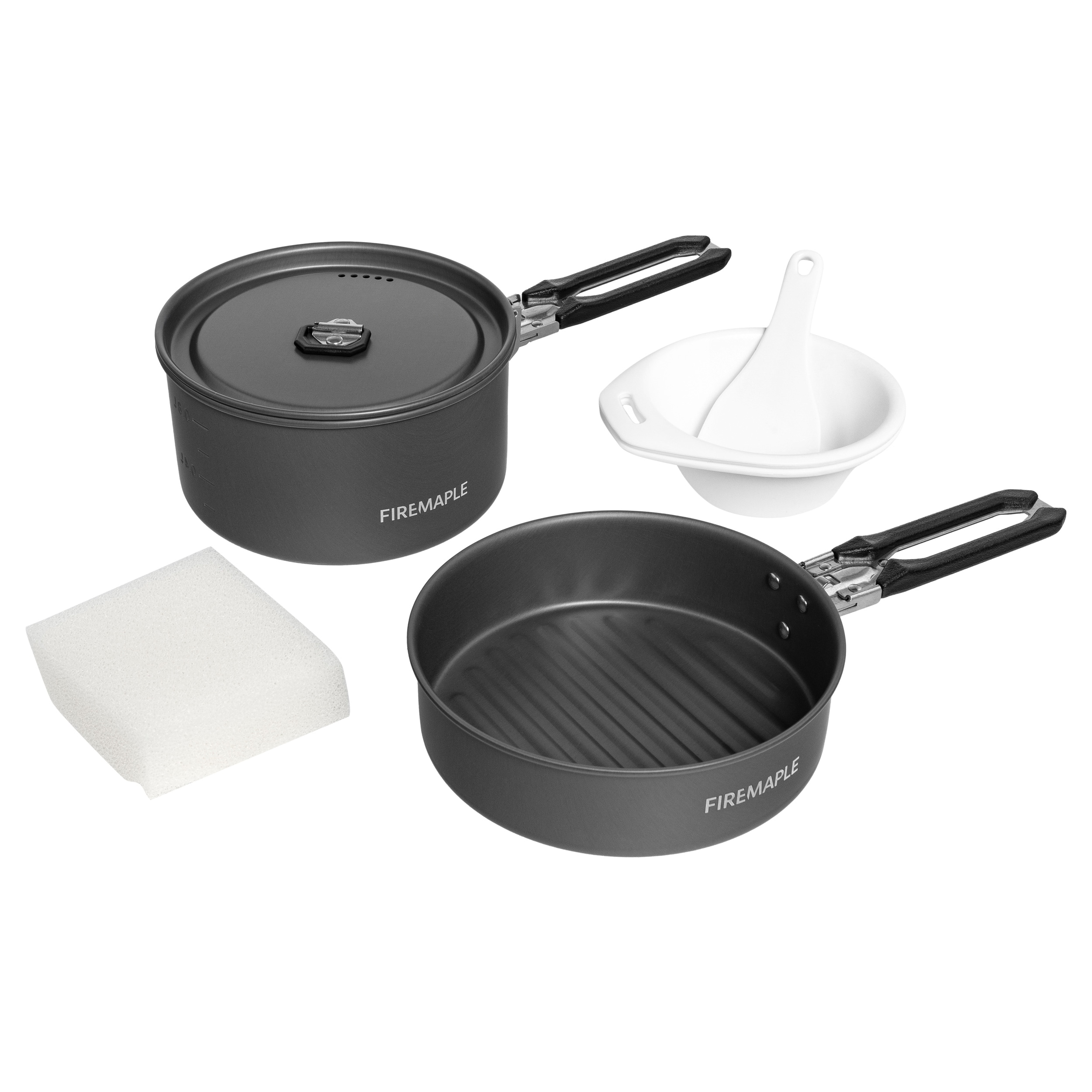 Fire Maple - Reise-Kochgeschirr-Set Feast 1 - Black