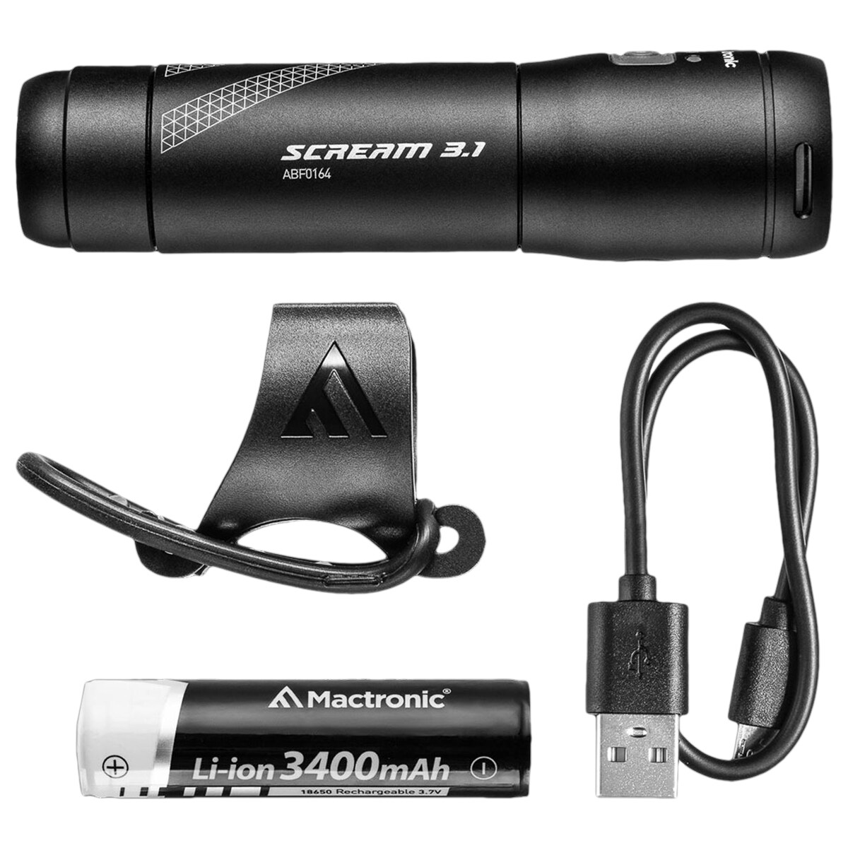 Mactronic - Scream 3.1 ABF0164 Fahrrad-Frontleuchte - 1000 Lumen