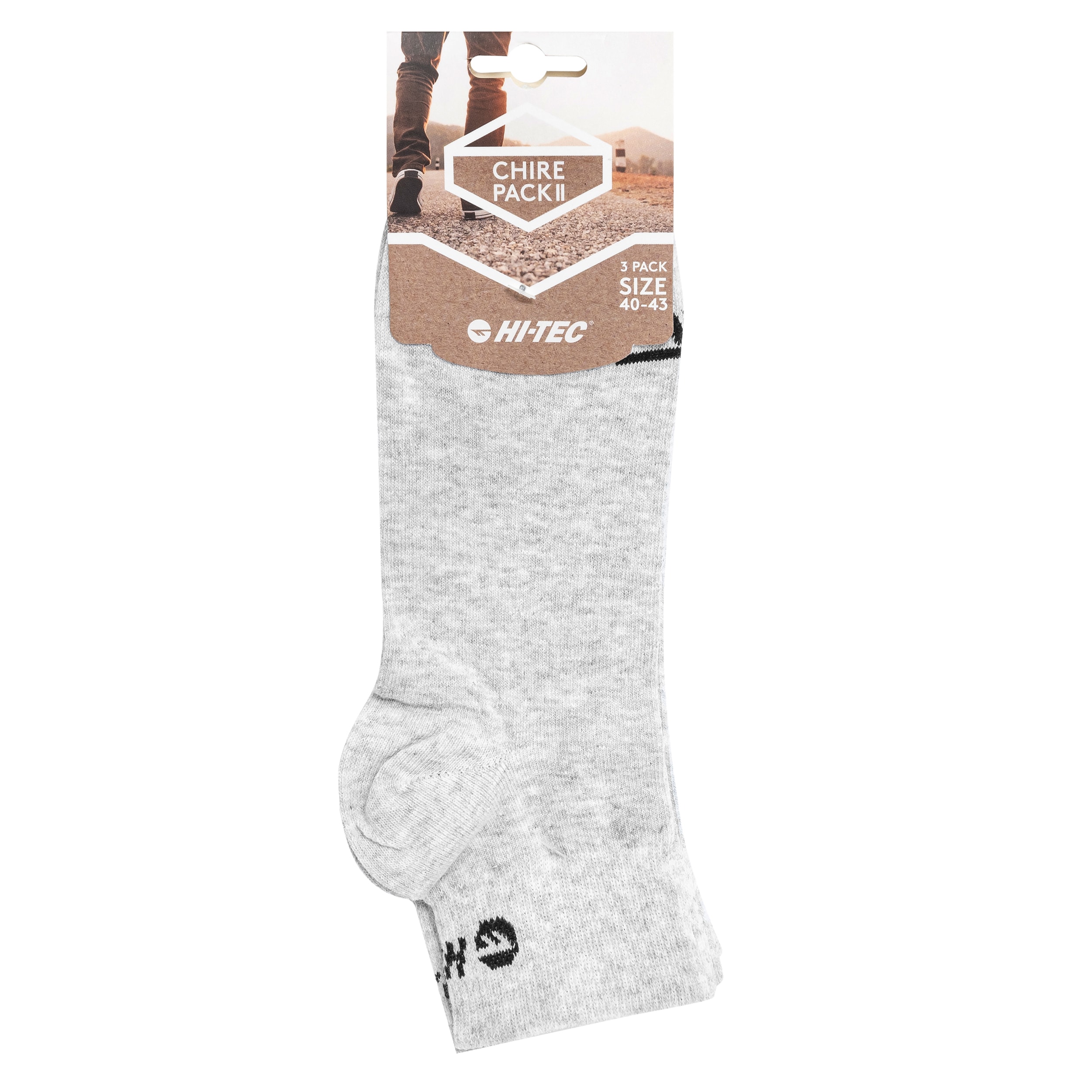 Hi-Tec - Socken Chire Pack - 3 Paar - Grey Melange