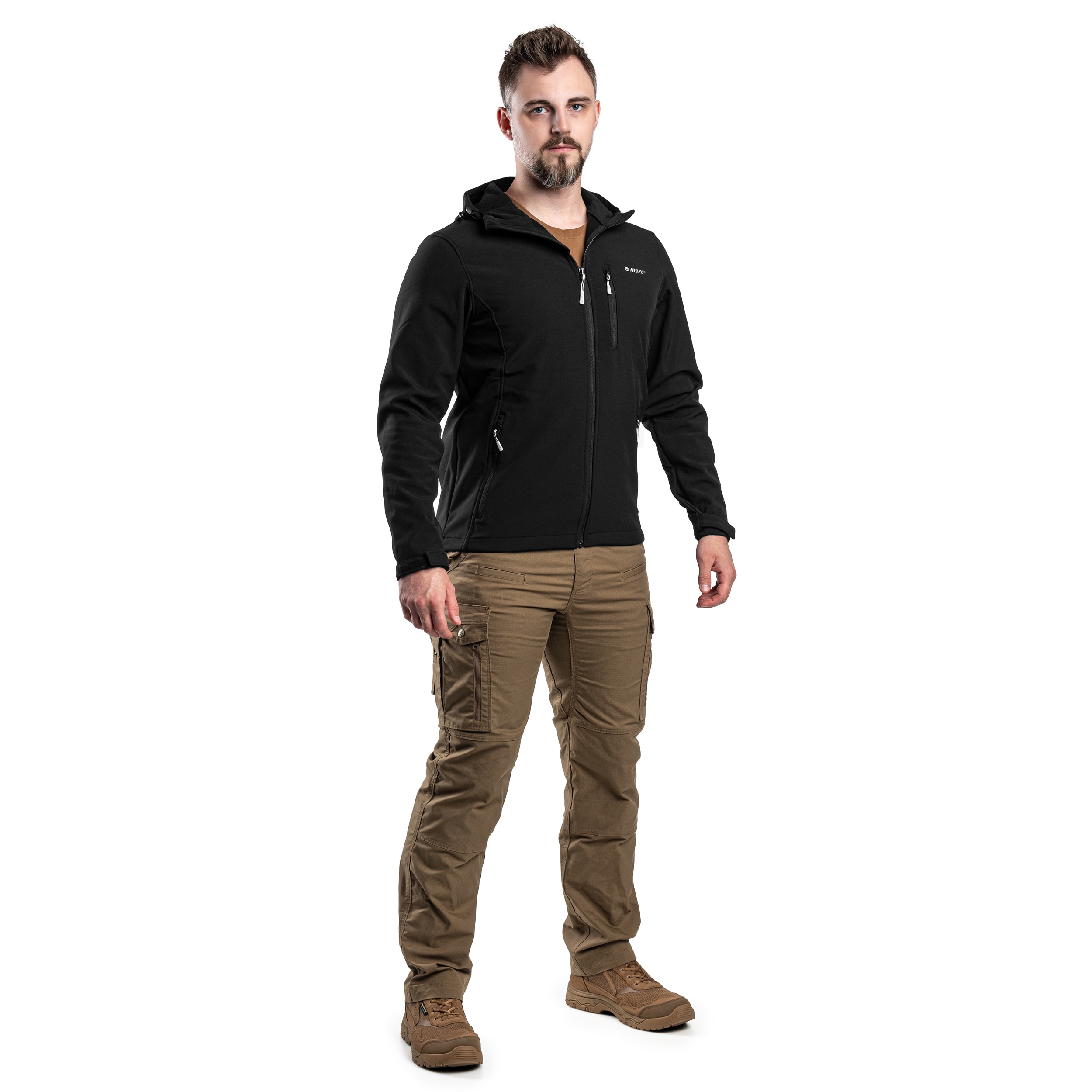 Hi-Tec - Softshell Caen Jacke - Black