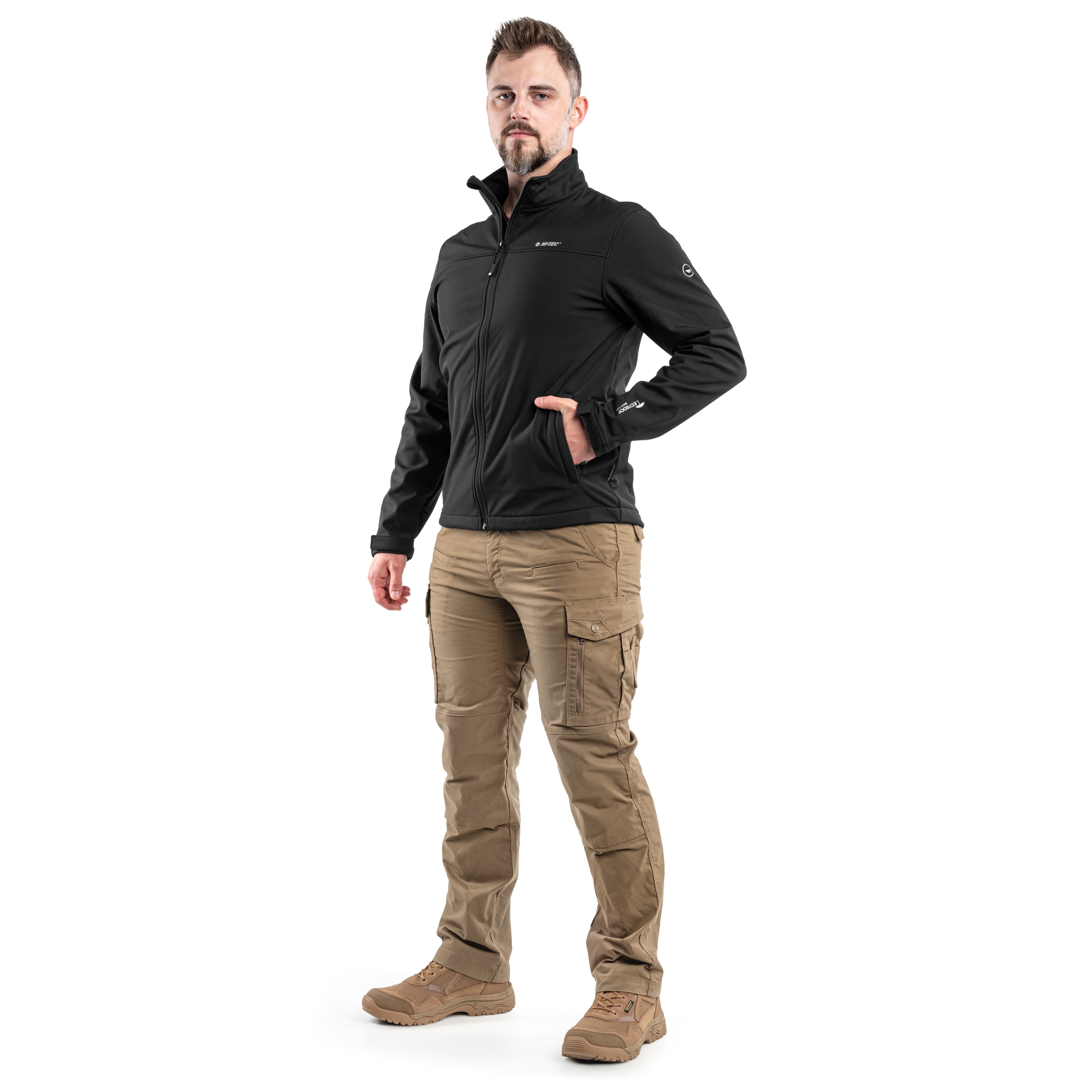 Hi-Tec - Softshell Lingen Jacke - Black