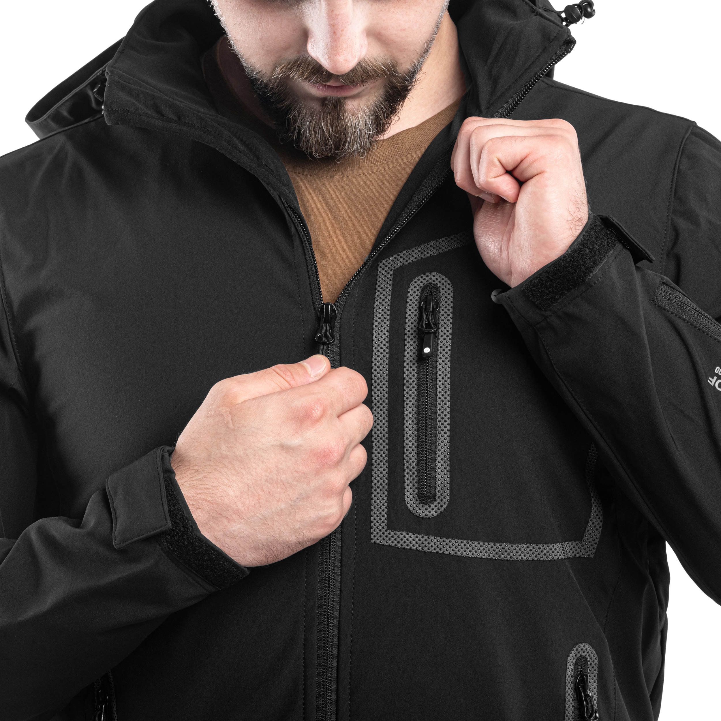 Hi-Tec - Softshell Nils Jacke - Black