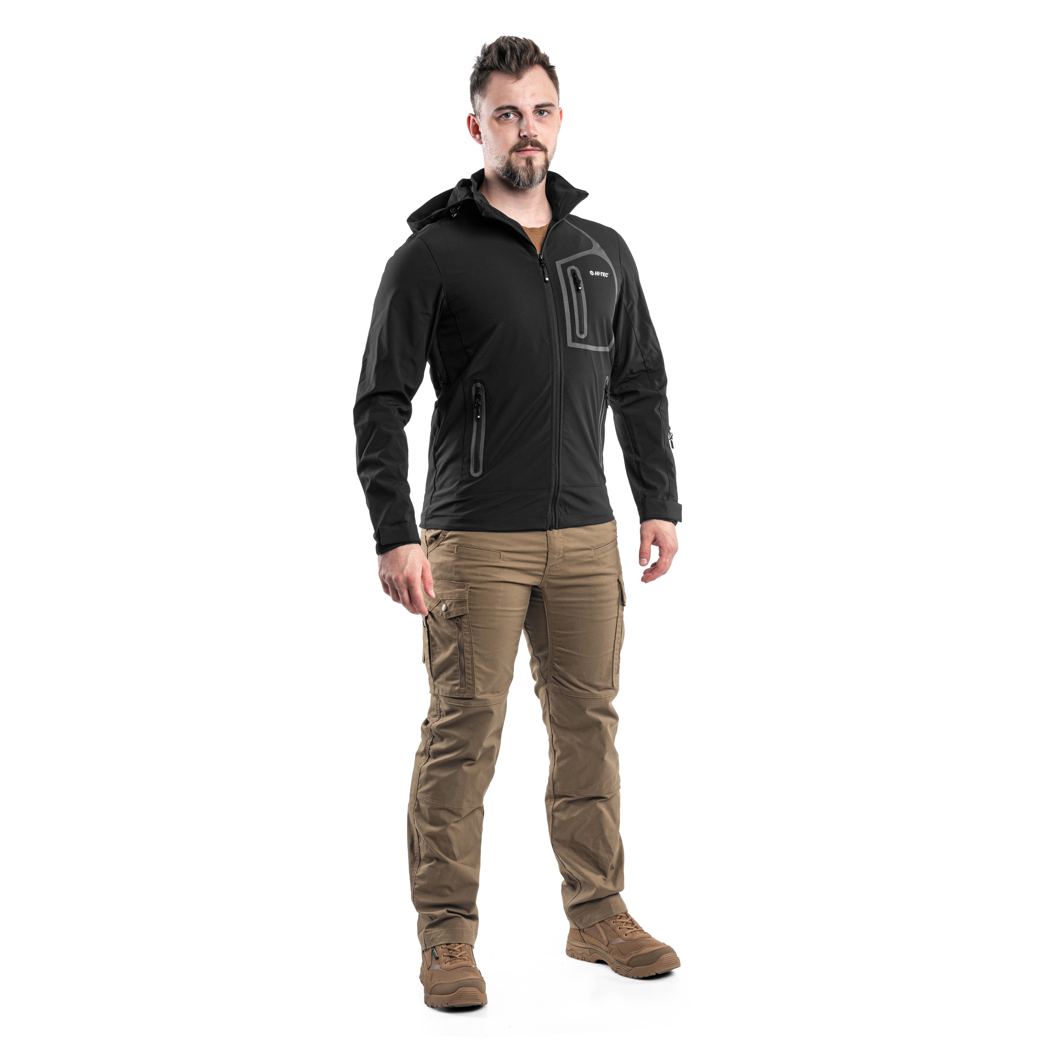 Hi-Tec - Softshell Nils Jacke - Black