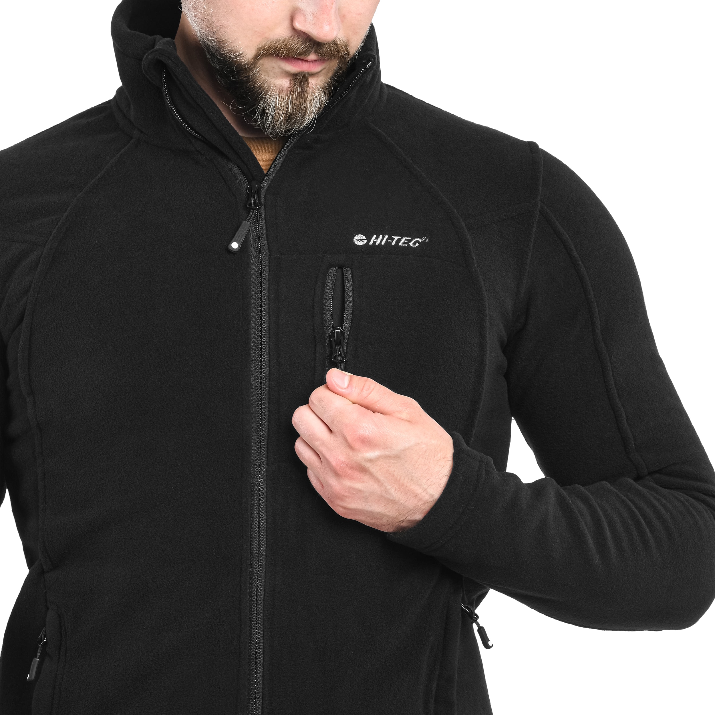 Hi-Tec - Monar Fleecejacke - Black