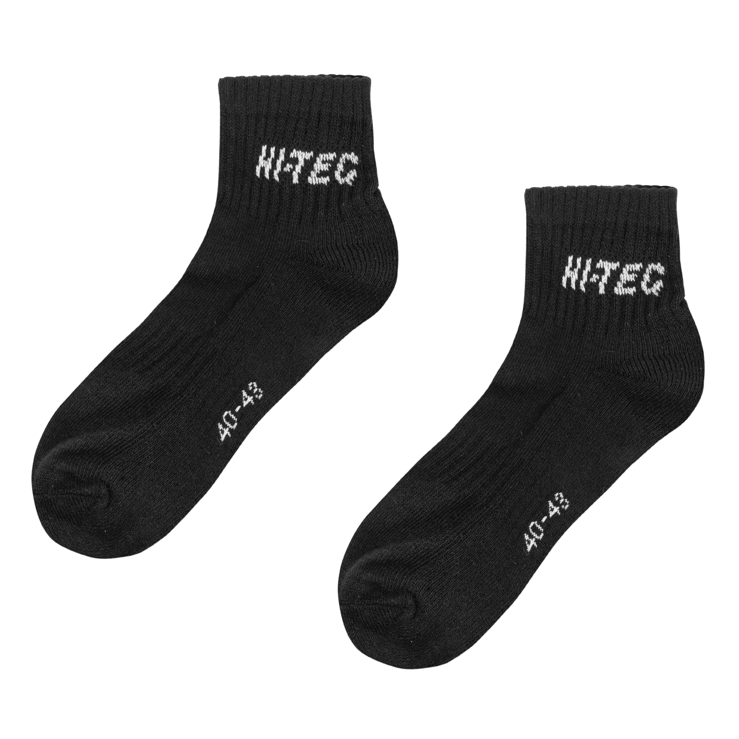 Hi-Tec - Quarro Pack Socken - 3 Paar - Schwarz
