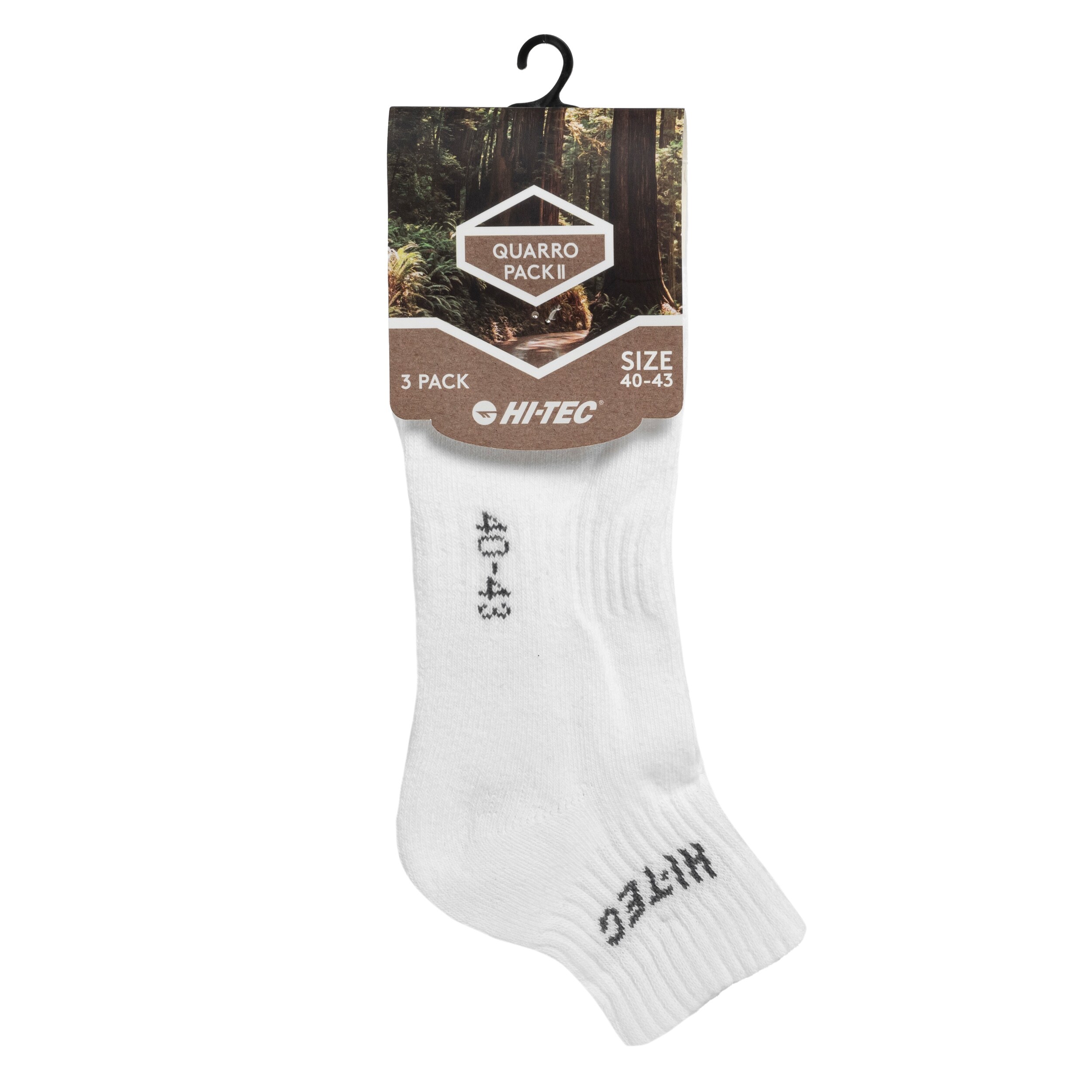 Hi-Tec - Quarro Socken - 3 Paar - Weiß
