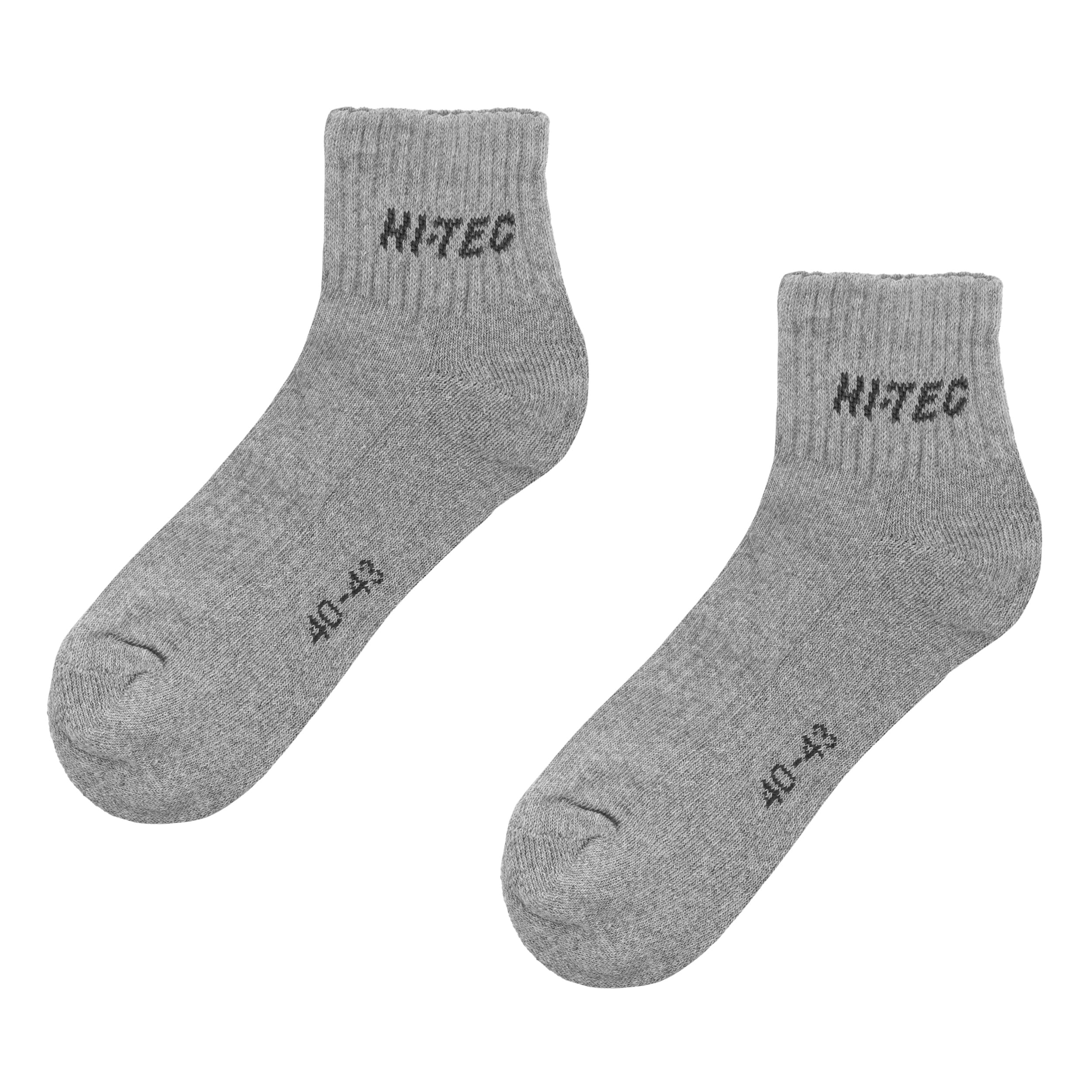 Hi-Tec Quarro Socken - 3 Paar - Grey Melange