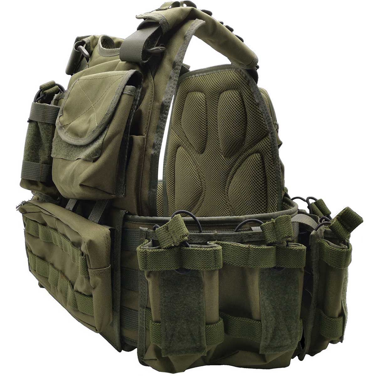 Swiss Arms - Heavy Plate Carrier - Taktische Weste - OD Green