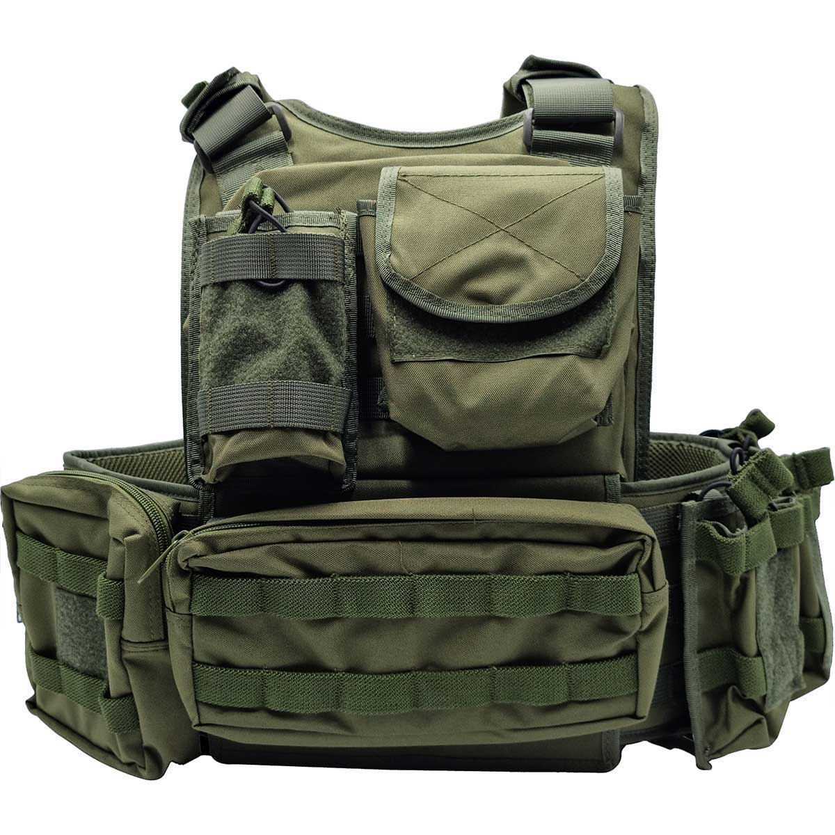 Swiss Arms - Heavy Plate Carrier - Taktische Weste - OD Green