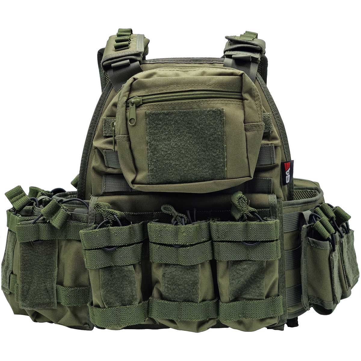 Swiss Arms - Heavy Plate Carrier - Taktische Weste - OD Green