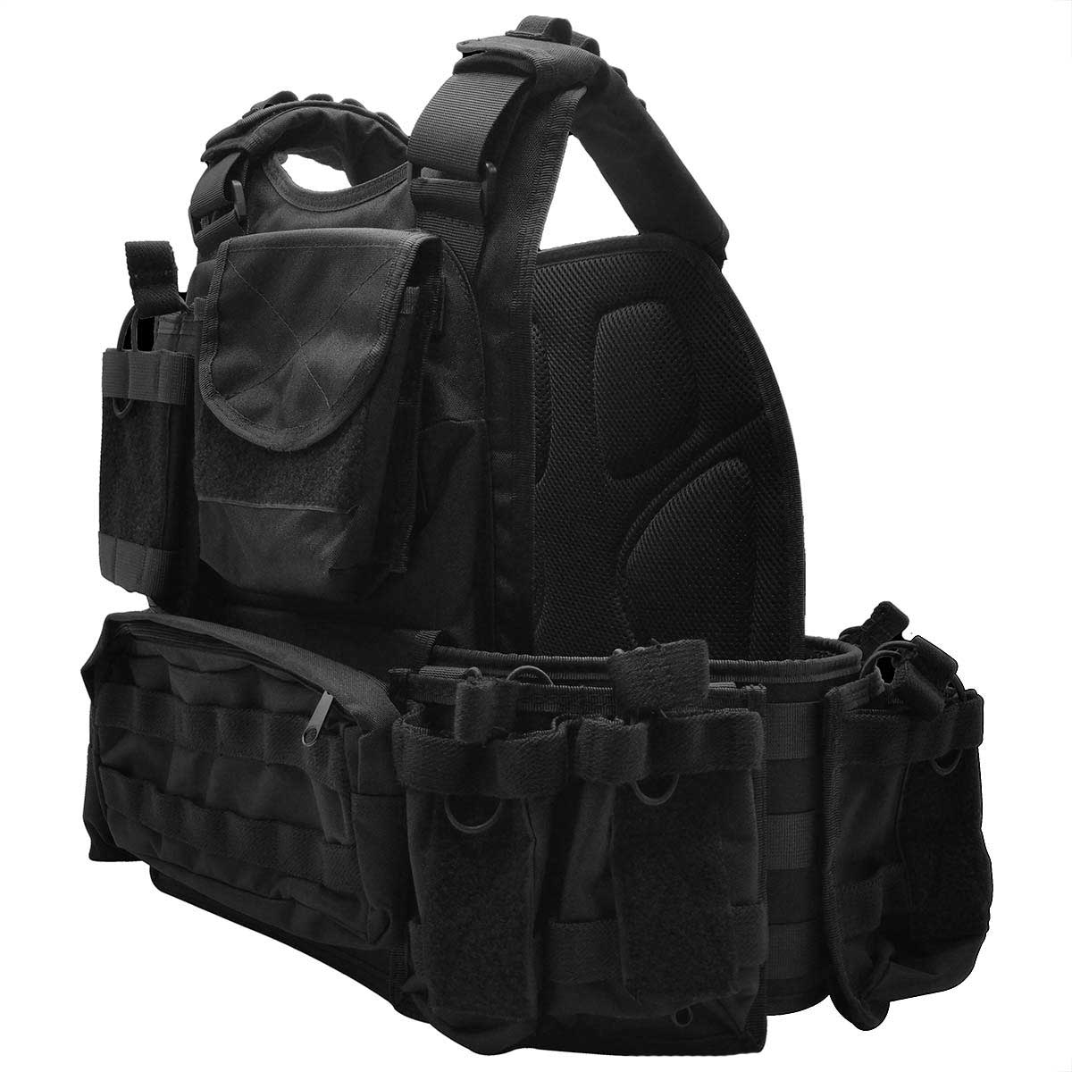 Swiss Arms - Heavy Plate Carrier - Taktische Weste - Black