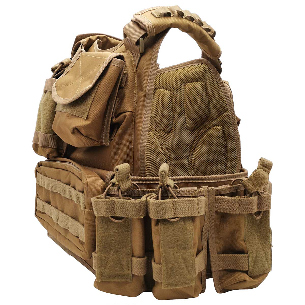 Swiss Arms - Heavy Plate Carrier - Taktische Weste - Tan