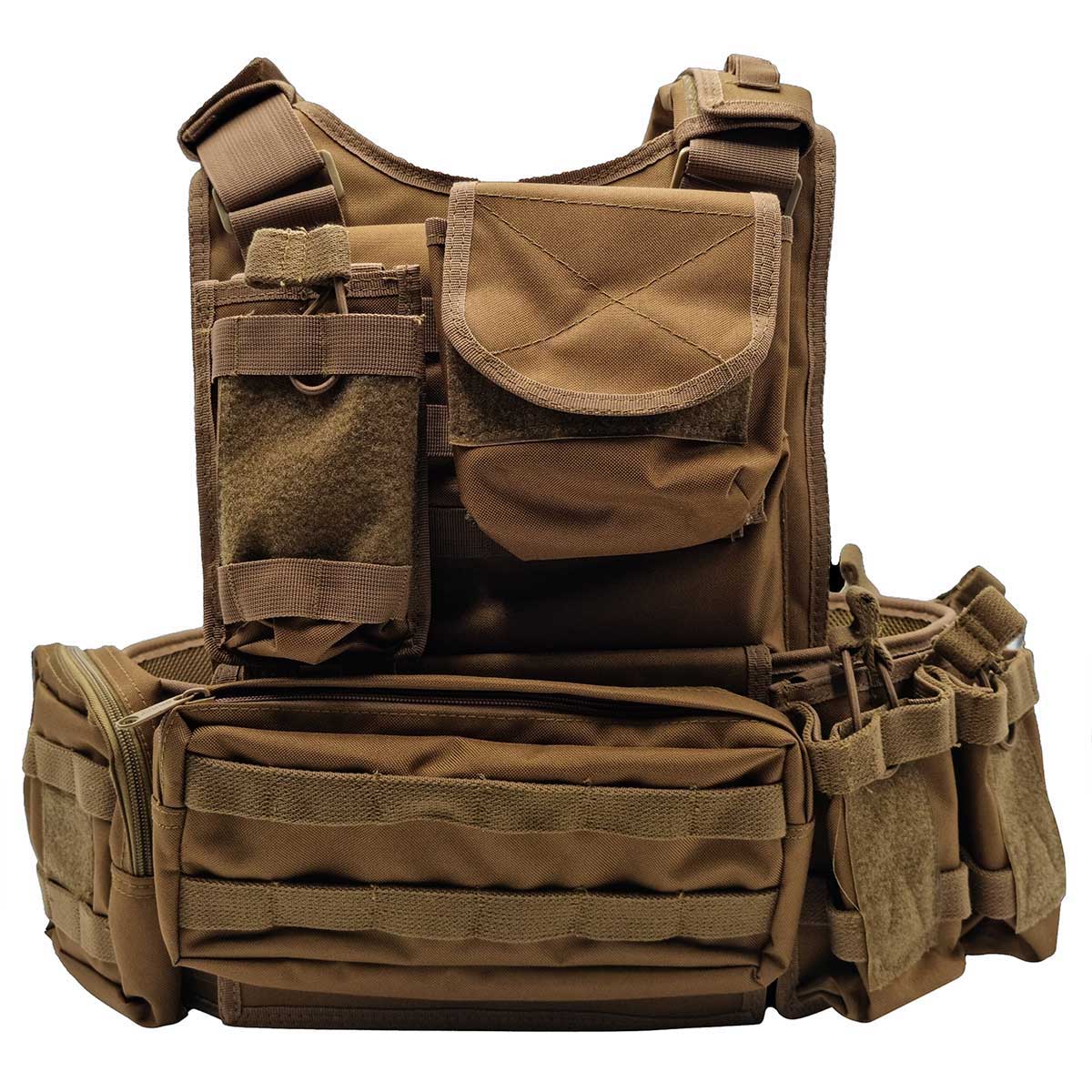 Swiss Arms - Heavy Plate Carrier - Taktische Weste - Tan