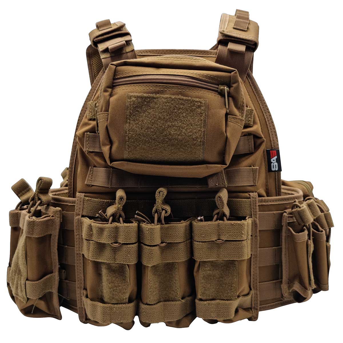 Swiss Arms - Heavy Plate Carrier - Taktische Weste - Tan