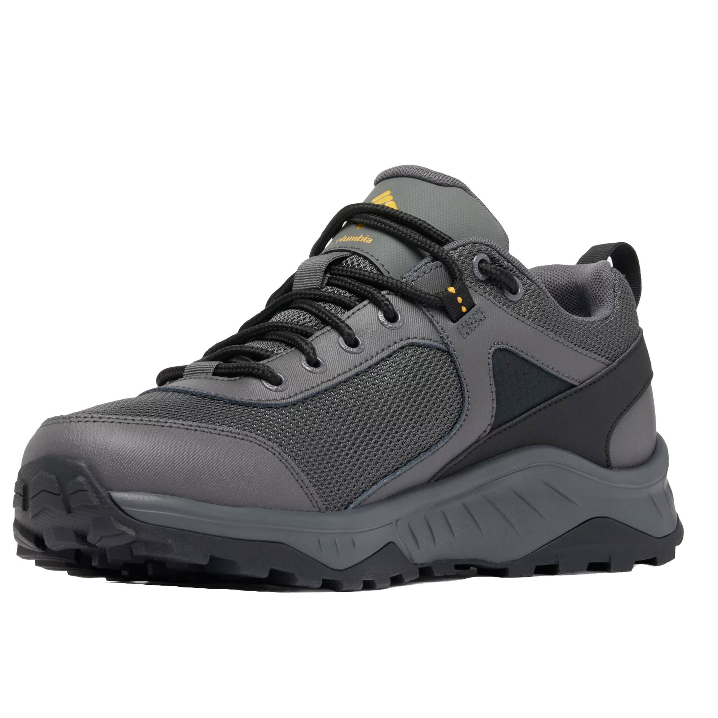 Columbia - Trailstorm Ascend Waterproof - Schuhe - Dark Grey/Golden Yellow