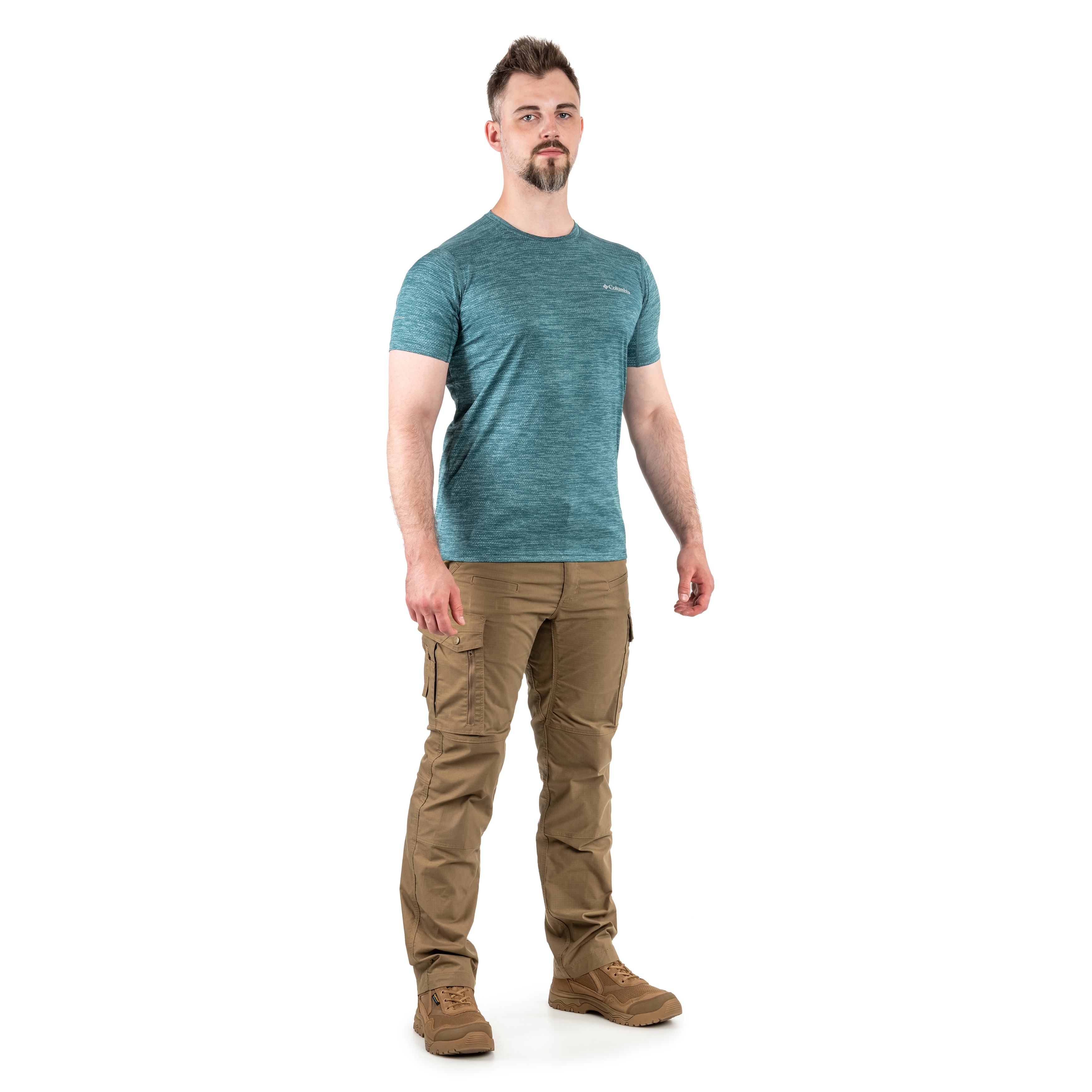 Columbia - Alpine Chill Zero Short Sleeve Crew - Thermo-T-Shirt - Cloudburst Heather