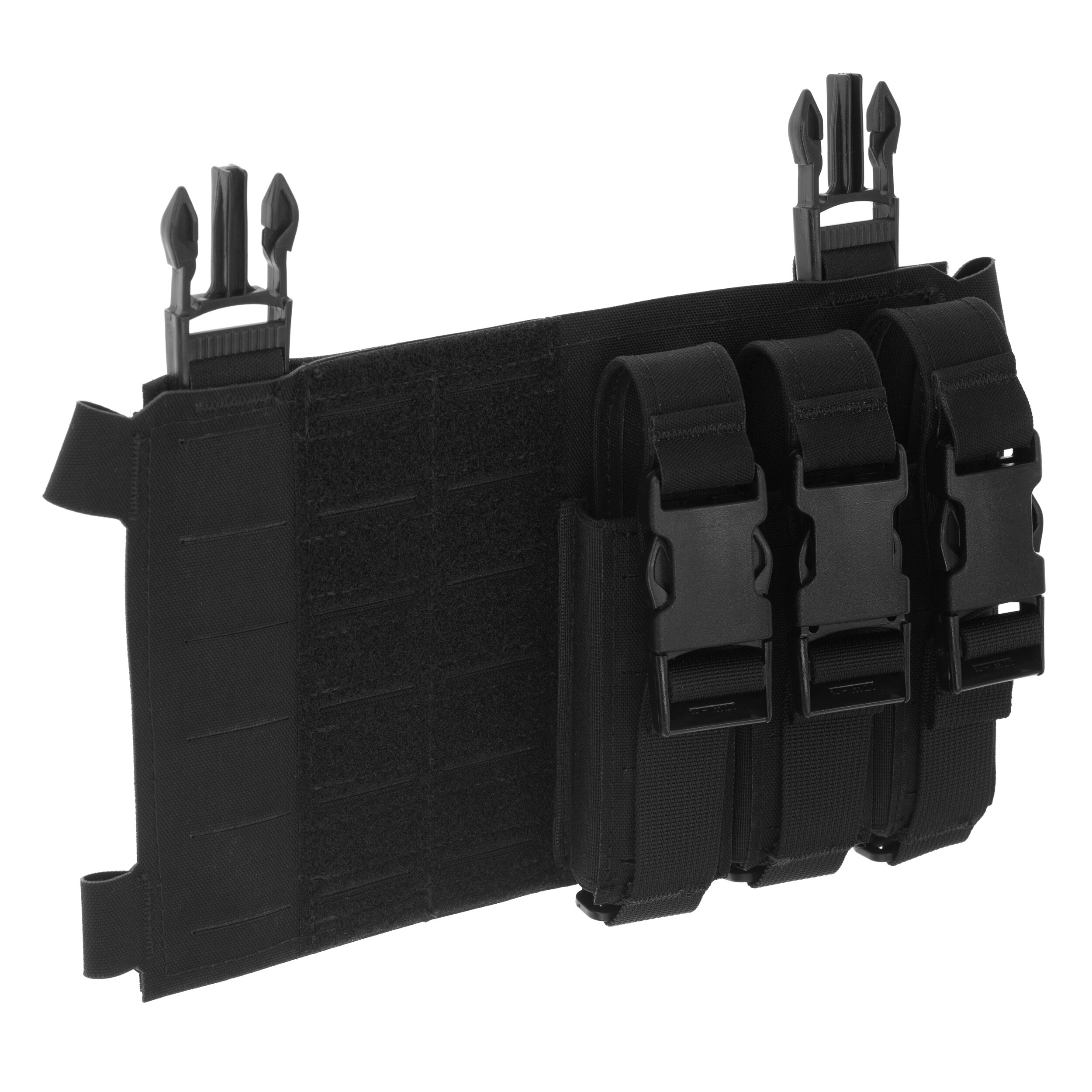Combat Lab - Front Flap Chest Rig Magazintasche - Schwarz