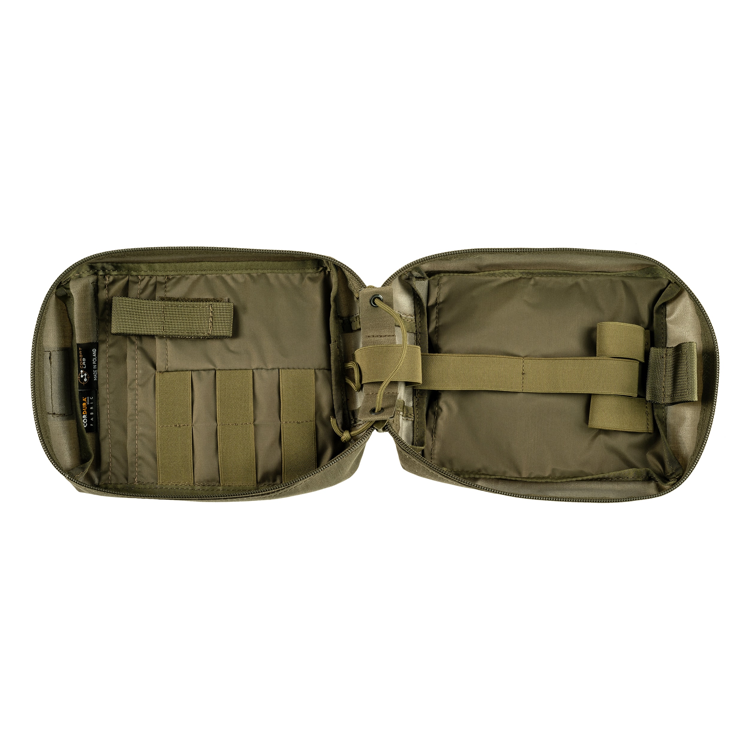 Combat Lab - Molle Rip-off Erste Hilfe Tasche - Ranger Green