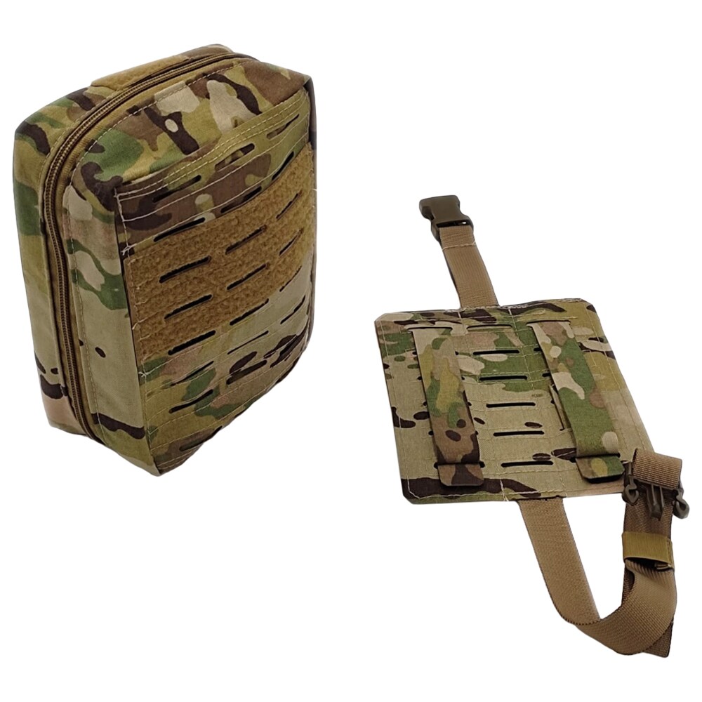 Combat Lab - Molle Rip-off Erste Hilfe Tasche - MultiCam