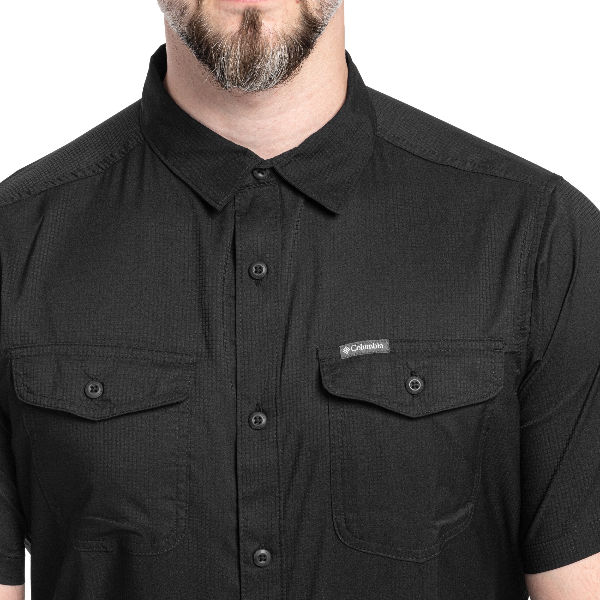 Columbia - Utilizer II Solid Short Sleeve - kurzärmeliges Hemd - Black