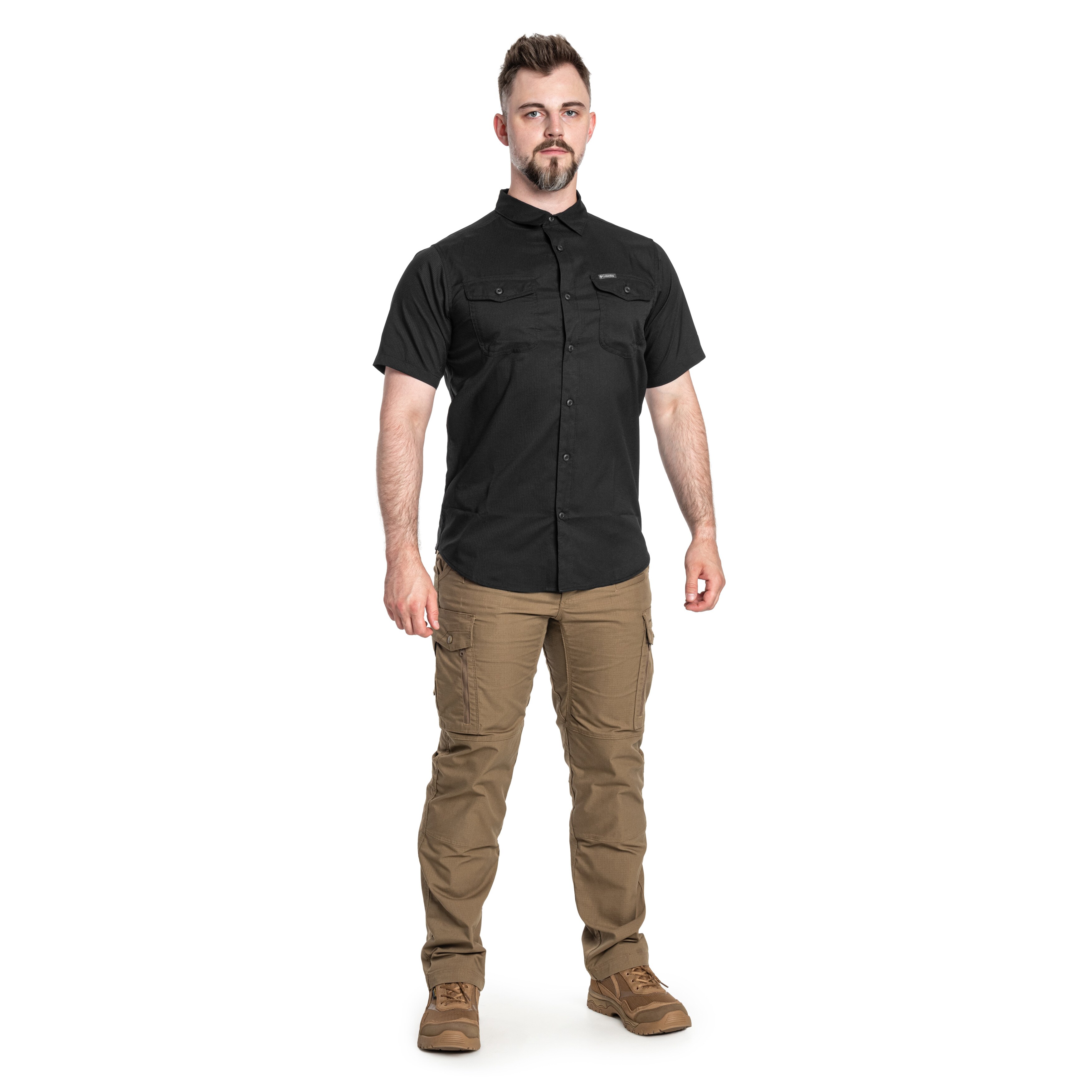 Columbia - Utilizer II Solid Short Sleeve - kurzärmeliges Hemd - Black