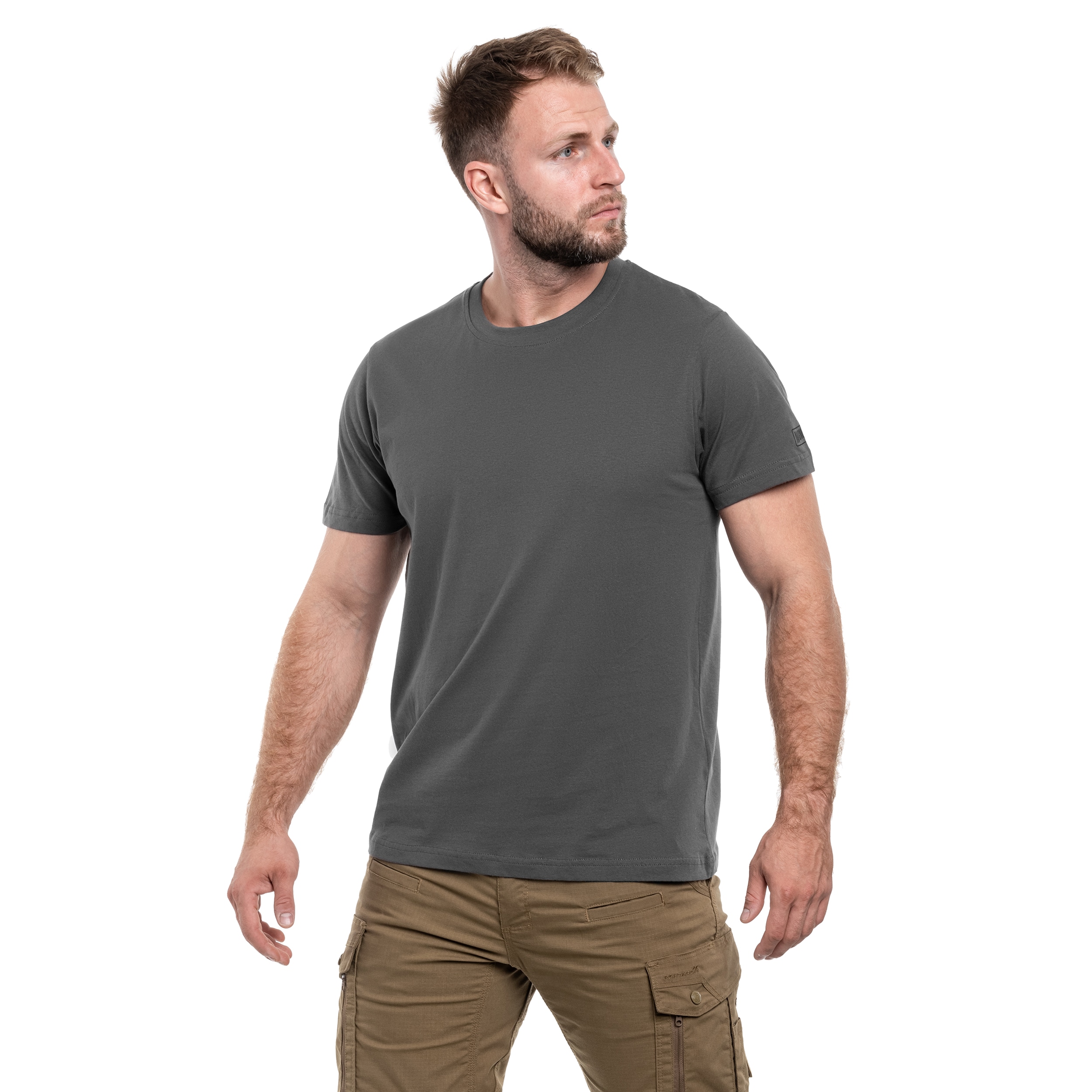 Magnum - Basic - T-Shirt 3 Stk. - Olive/Forged Iron/Black