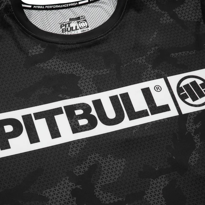 Pitbull West Coast - HillTop 2 - Thermoshirt - Net Camo Black